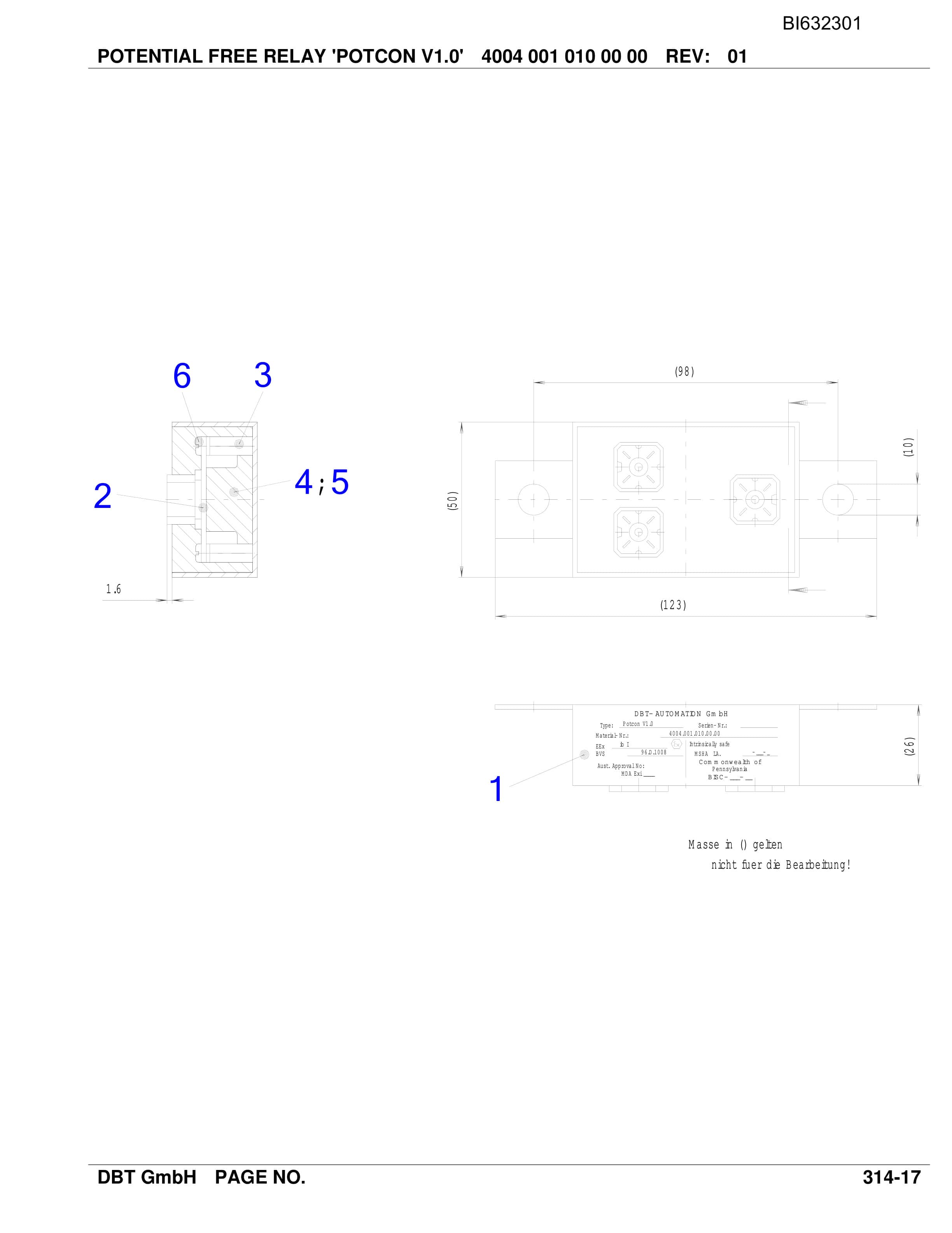 Caterpillar JINGCHEN-CHINA AFC S-PF 4-1132 RH Parts Manual BI632301-5