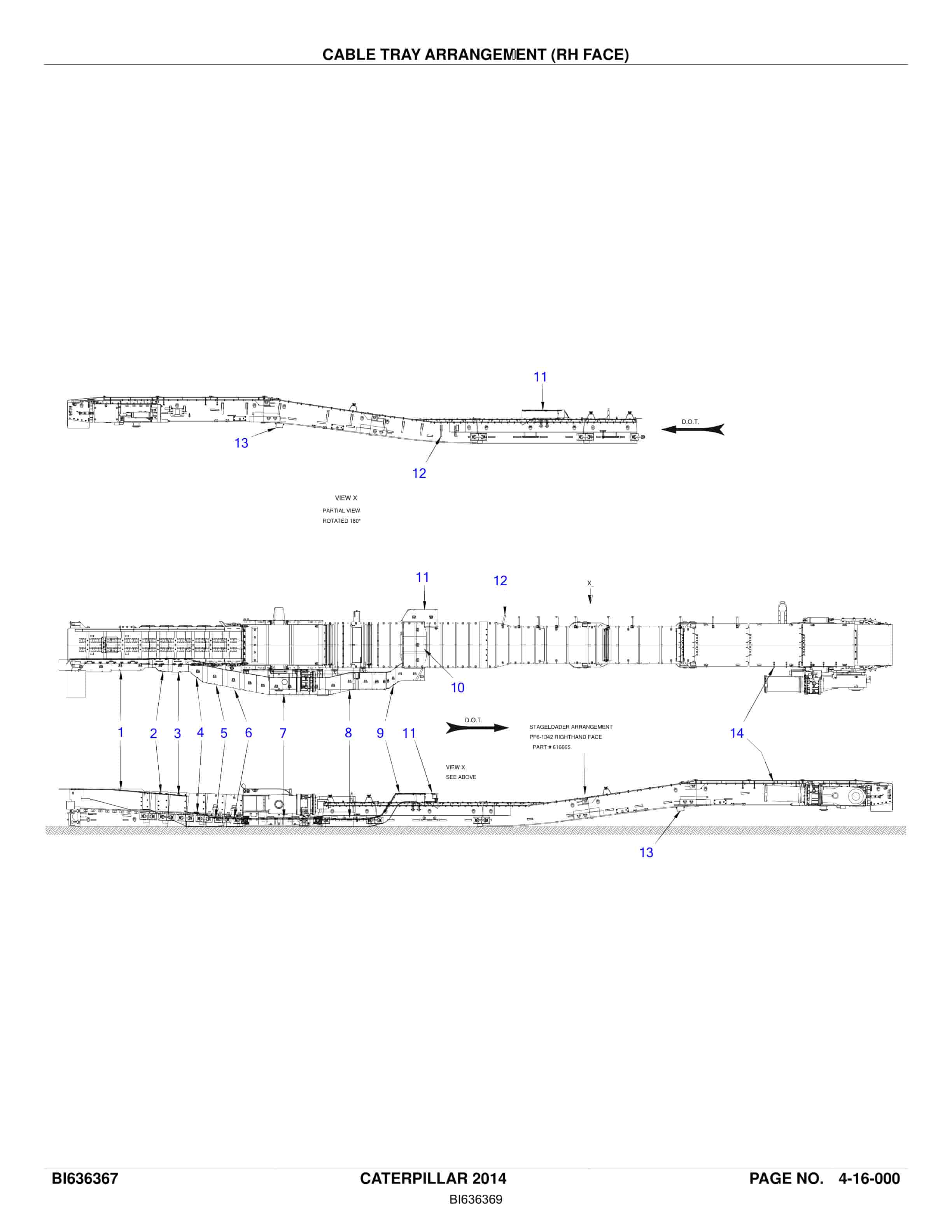 Caterpillar Longwall System Parts Catalog BI636369-5
