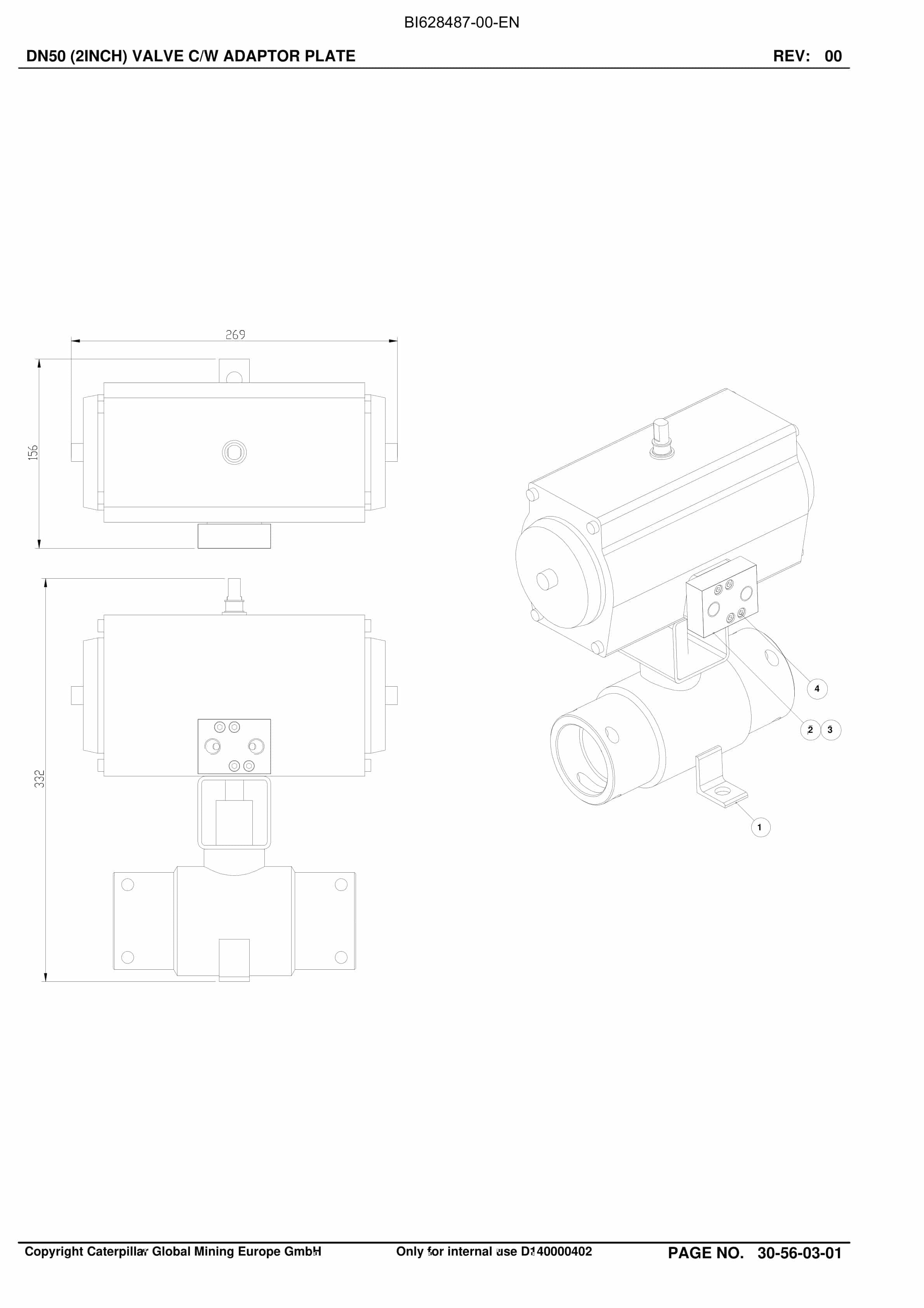 Caterpillar Longwall System Parts Manual BI628487-2