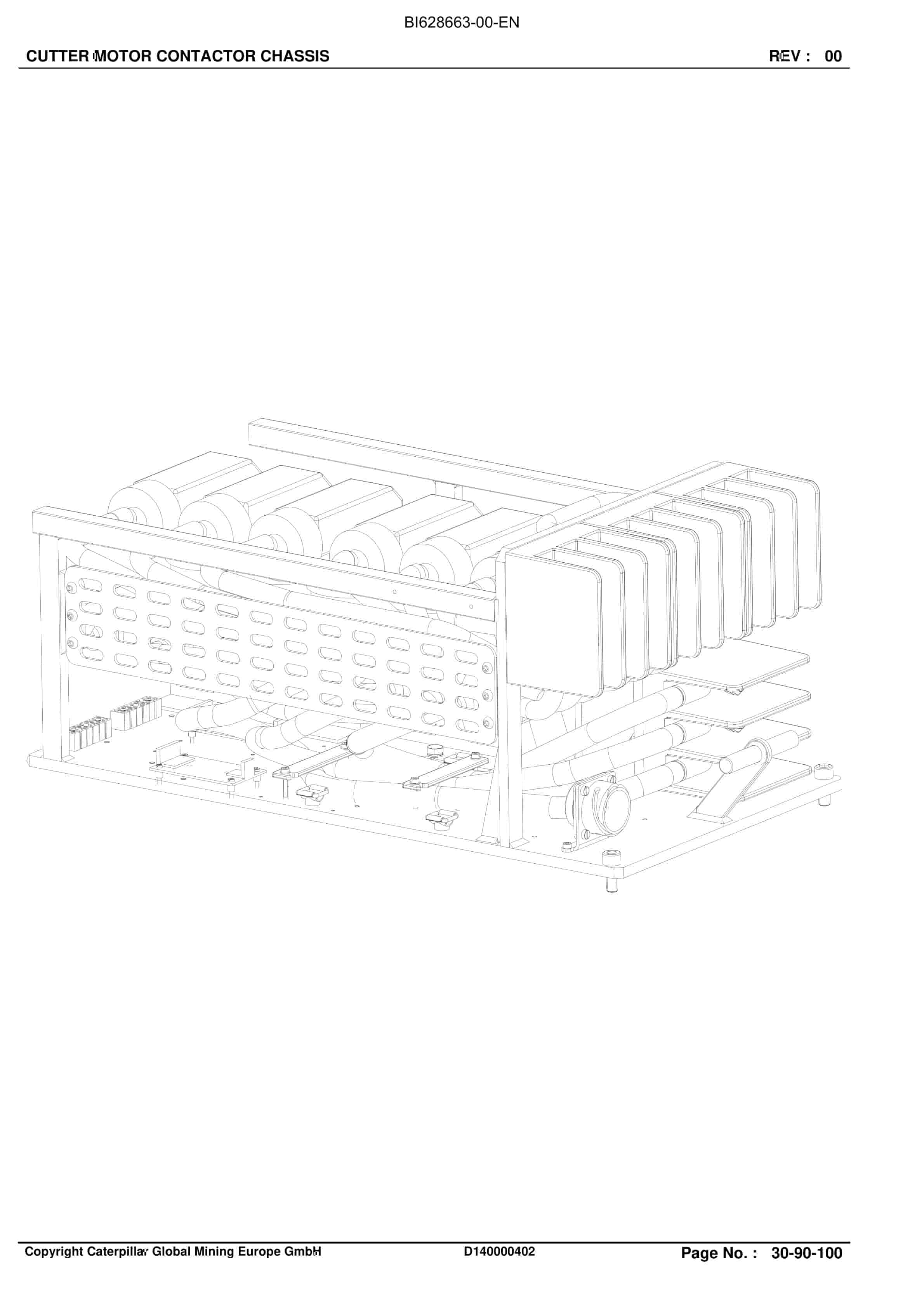 Caterpillar Longwall System Parts Manual BI628663-2