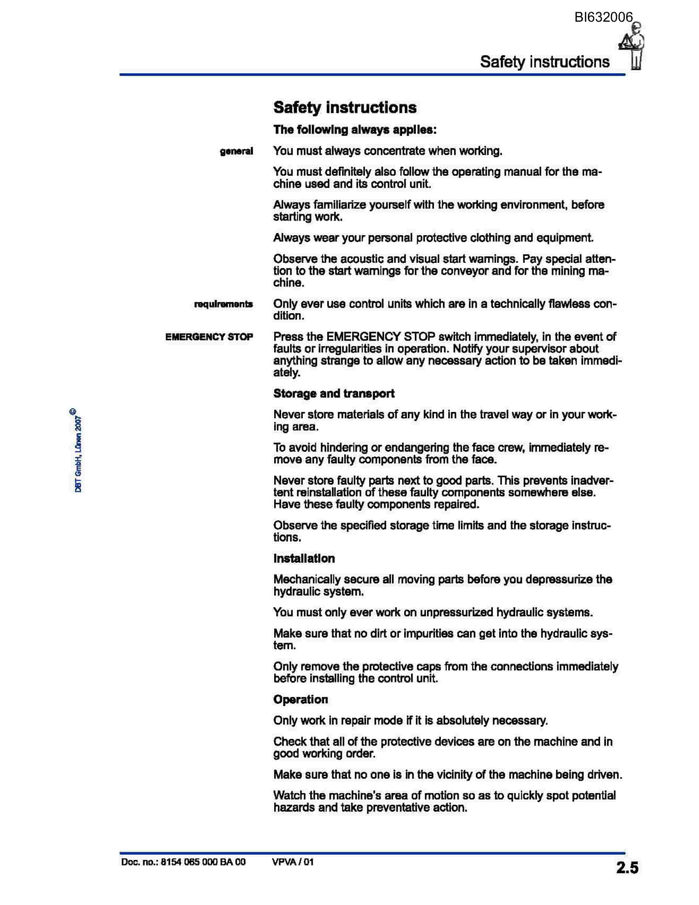 Caterpillar Mine SHENHUA AFC 10 Parts Manual BI632006-2