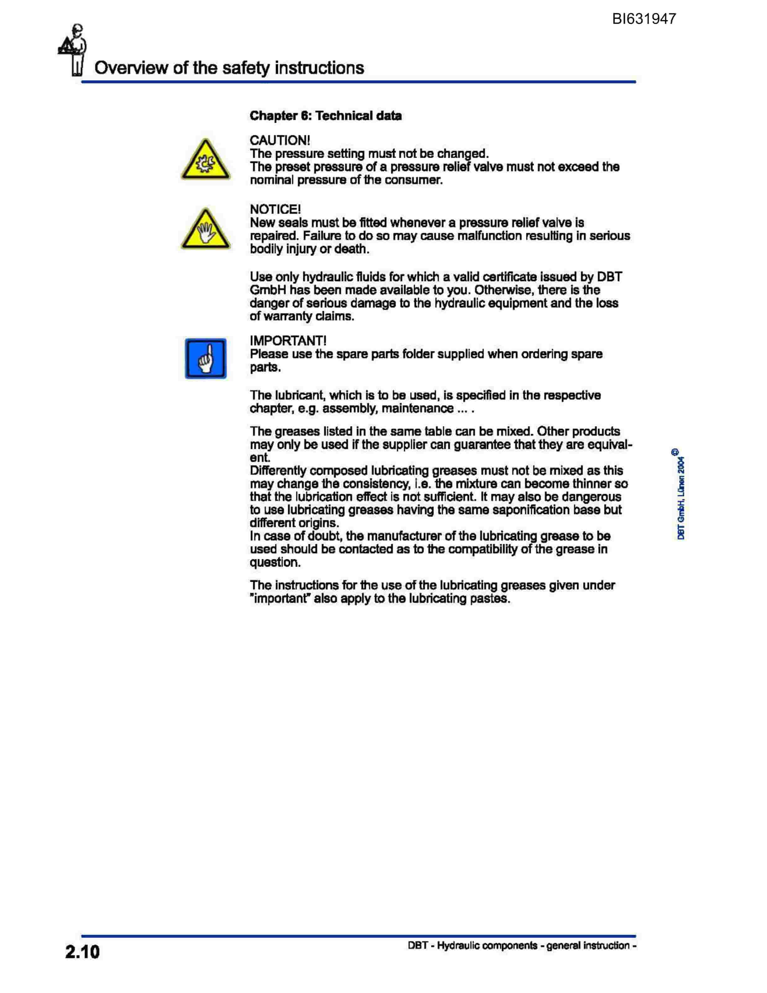 Caterpillar Mine TIEFA IV Technical Manual BI631947-3