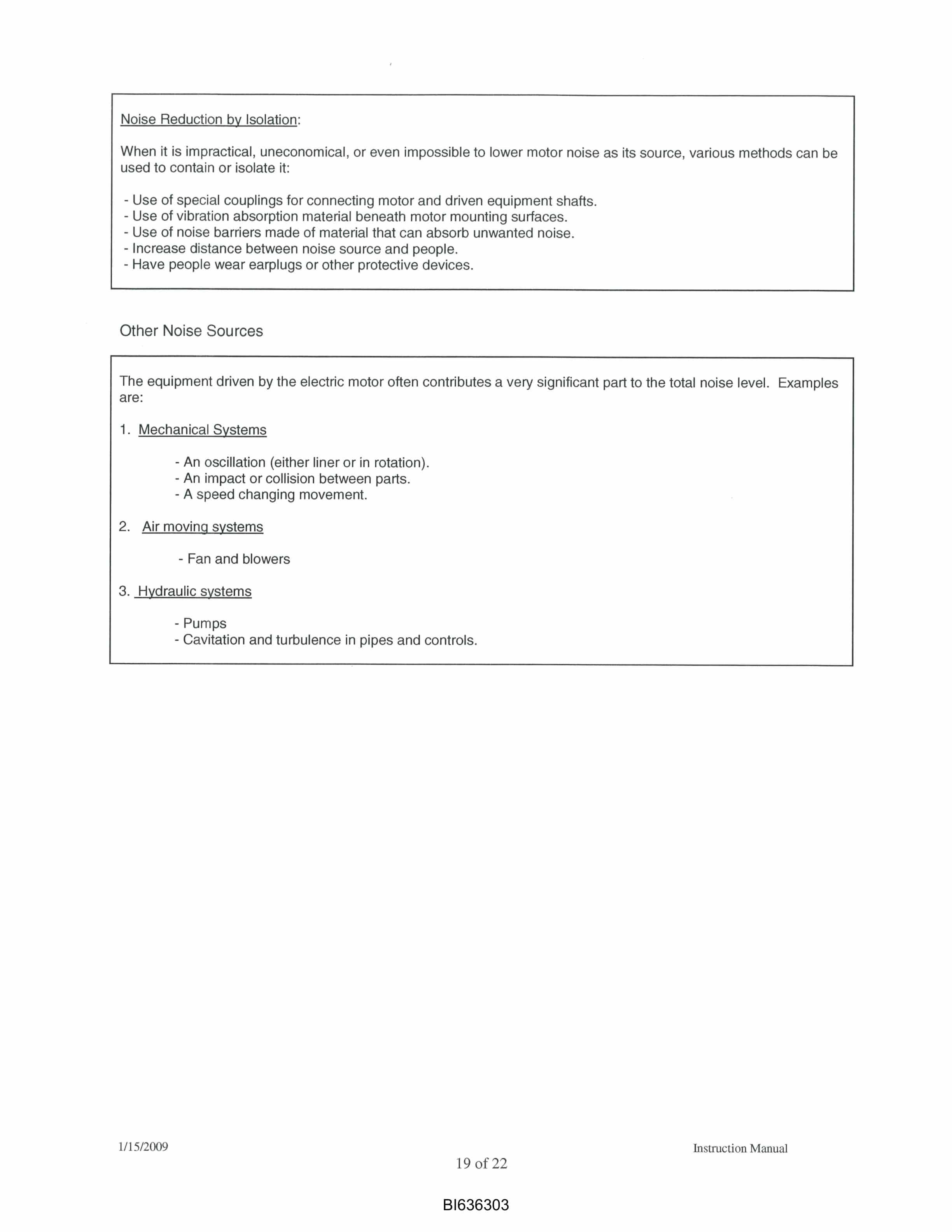 Caterpillar Mohler Motor-1900 HP-4160 Voltage Operation And Maintenance Manual BI636303-3