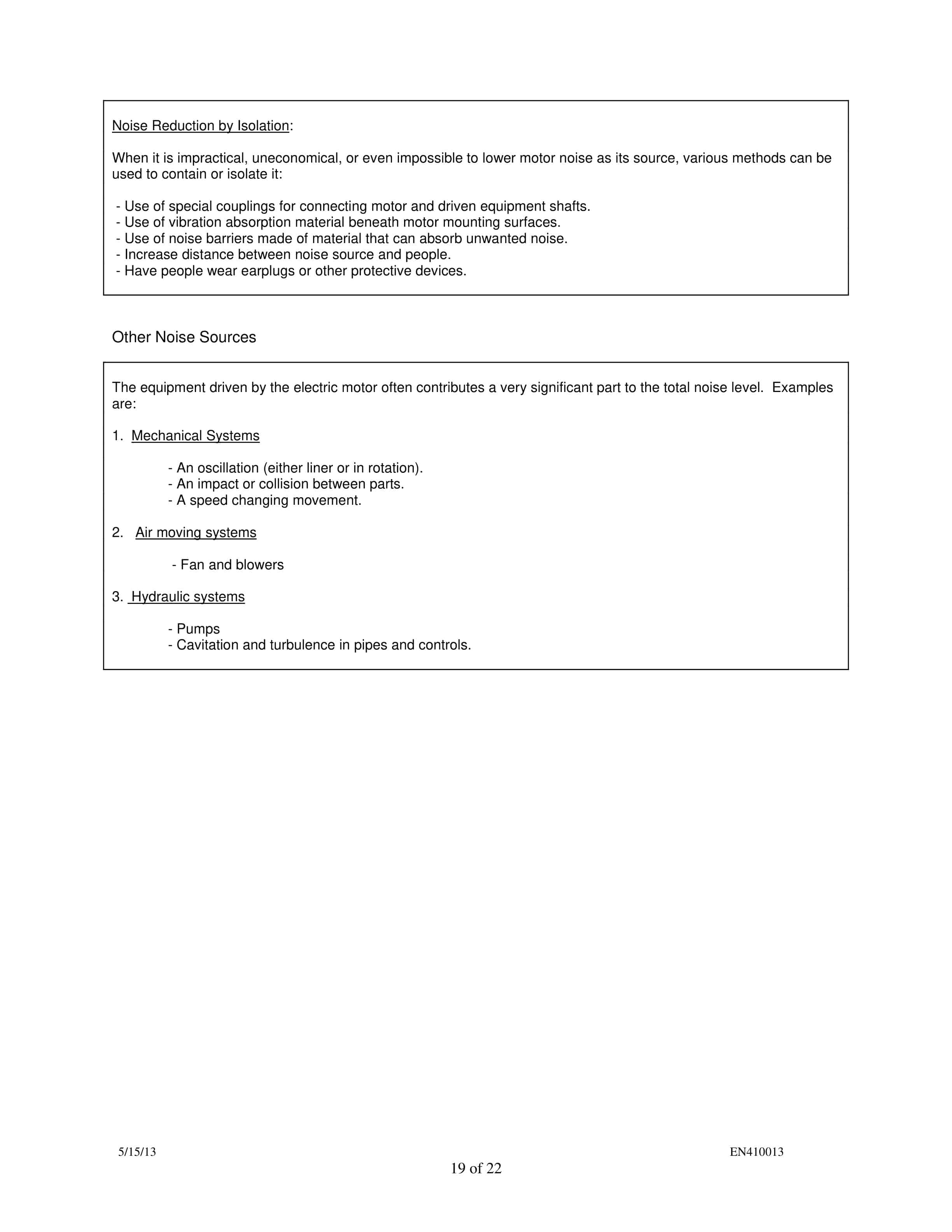 Caterpillar Mohler Motor-500 HP-480 Voltage Operation And Maintenance Manual BI636341-3