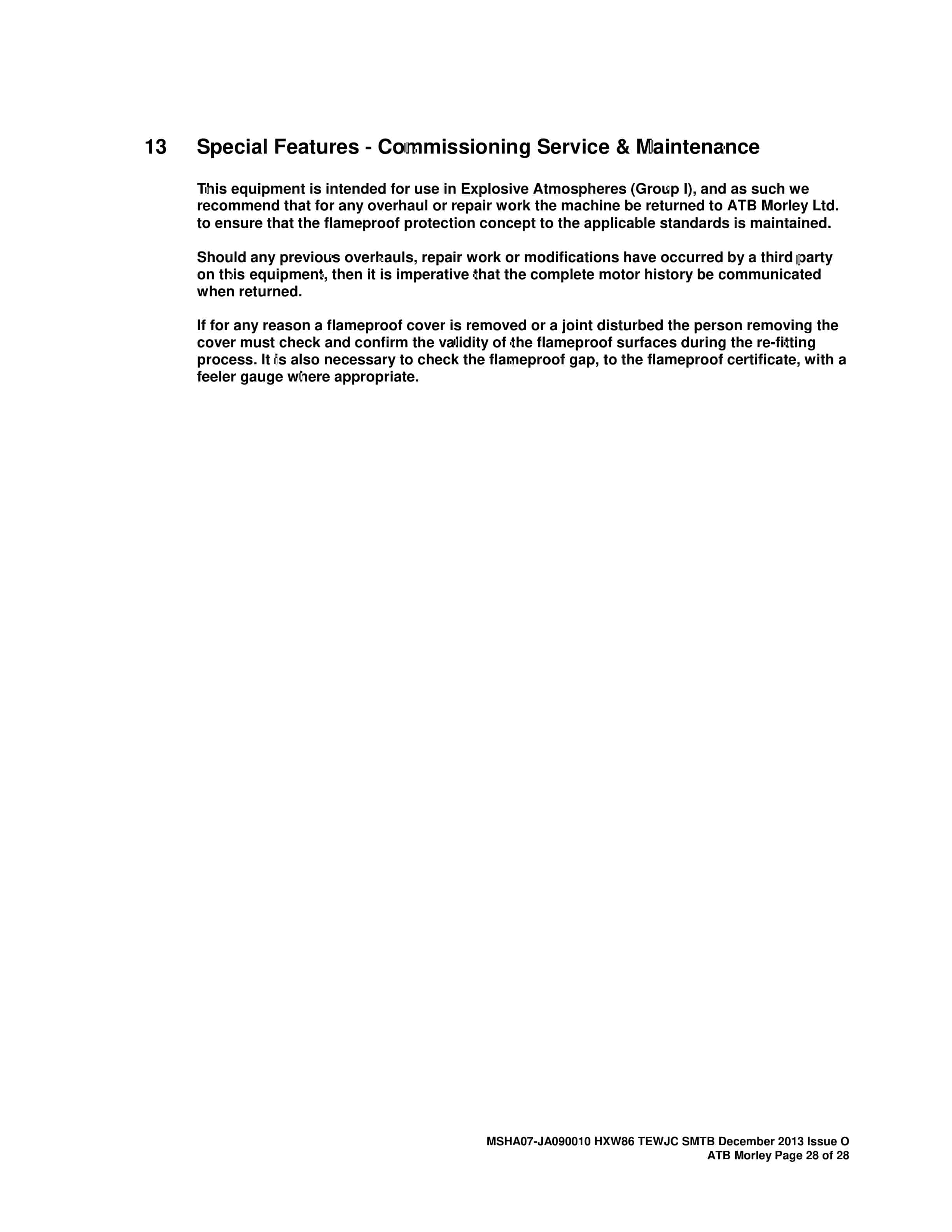 Caterpillar Morley Motor Operation And Maintenance Manual BI636372-3