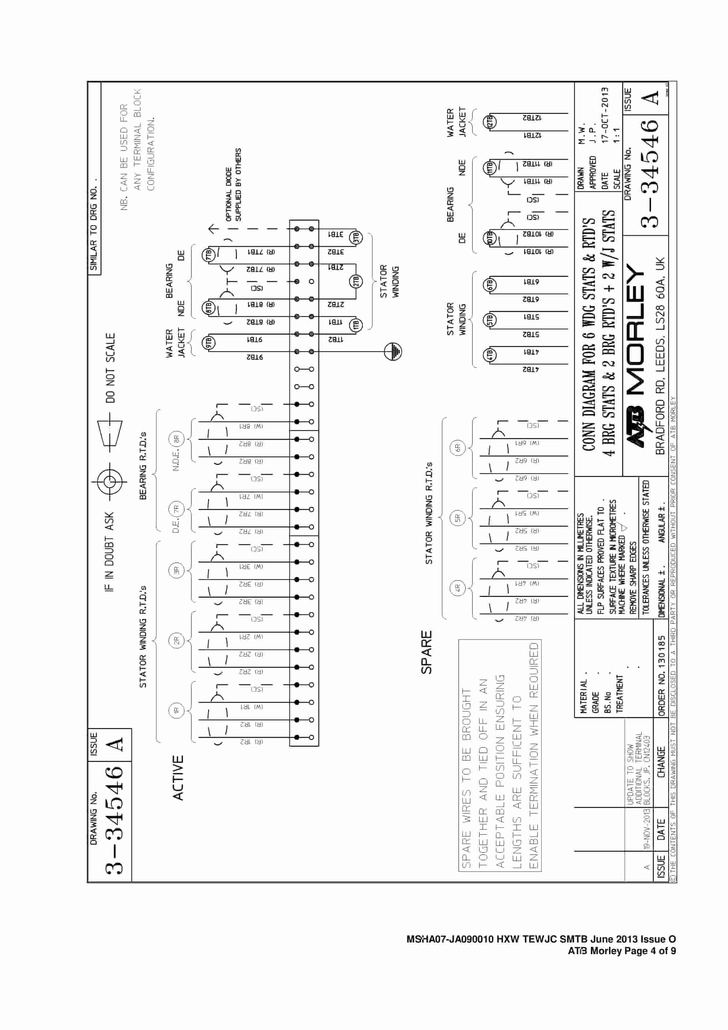 Caterpillar Morley Motor Operation And Maintenance Manual BI636372-4