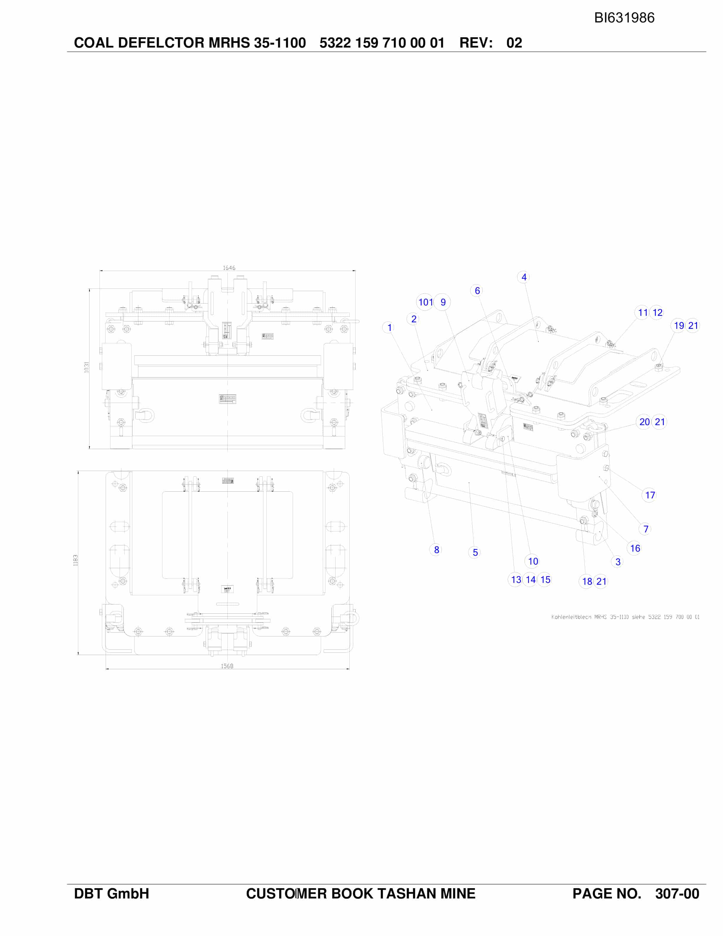 Caterpillar RC-AFC PF 6-1342 Parts Manual BI631986-5