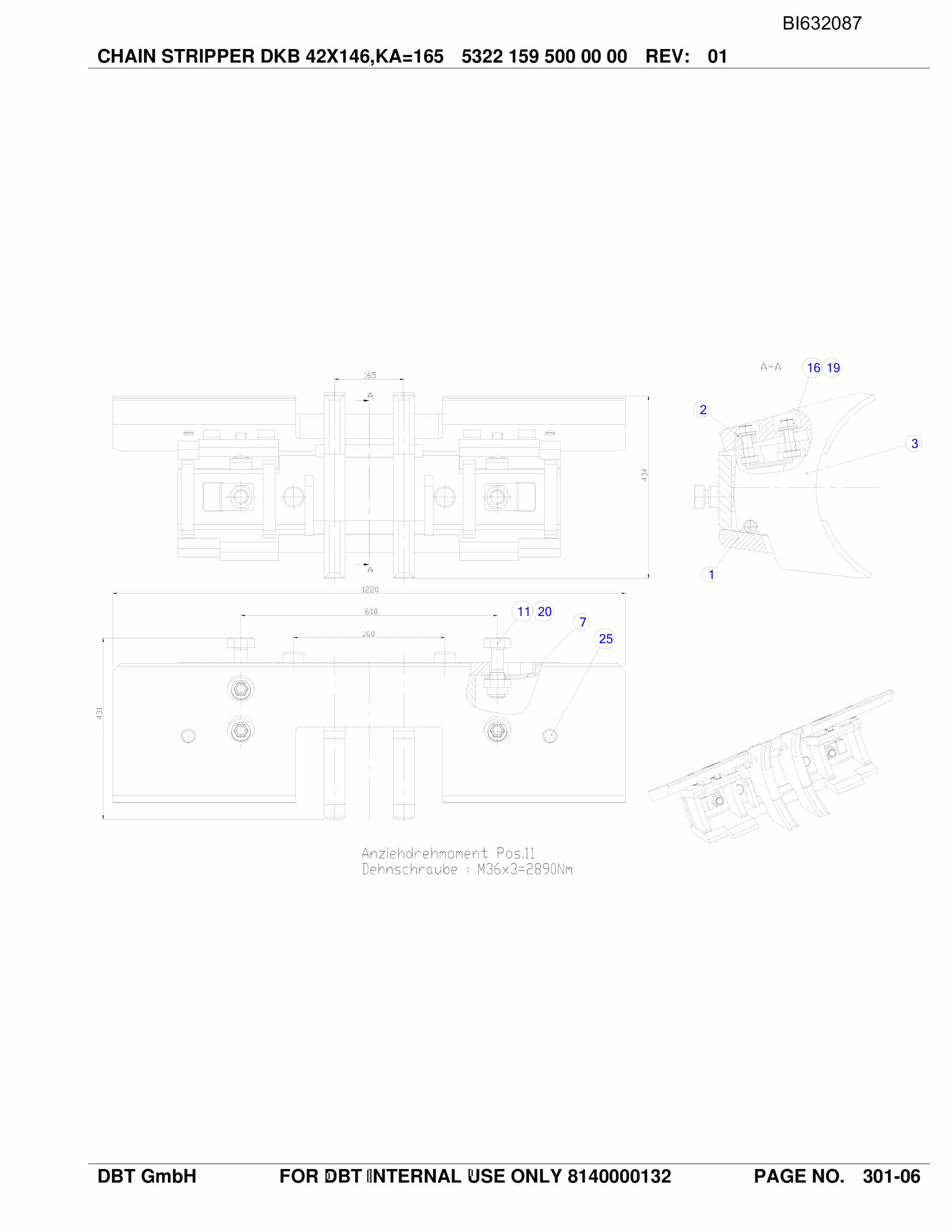 Caterpillar RC-AFC PF 6-1342 Parts Manual BI632087-4