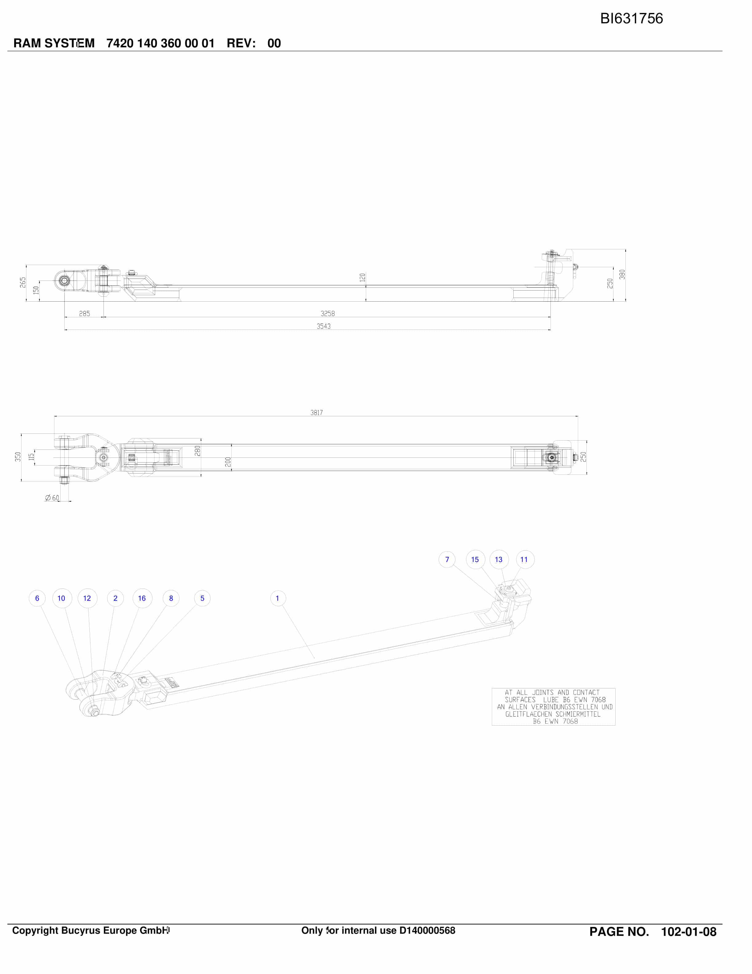 Caterpillar Reserved Part For ENG Parts Manual BI631756-2