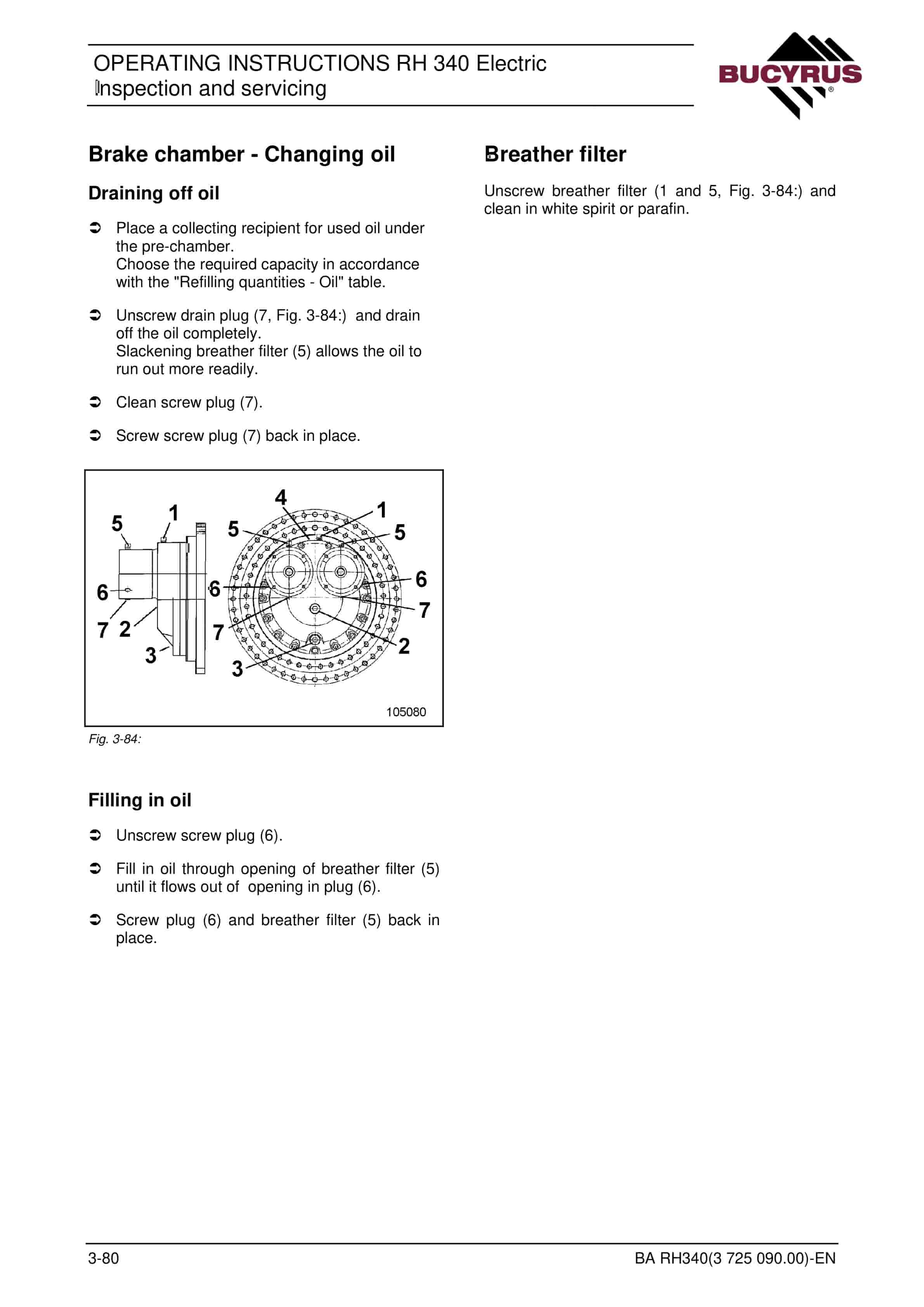 Caterpillar RH340 Hydraulic Excavator Operating Instructions 3725090 4 Caterpillar RH340 Hydraulic Excavator Operating Instructions 3725090 - Image 4