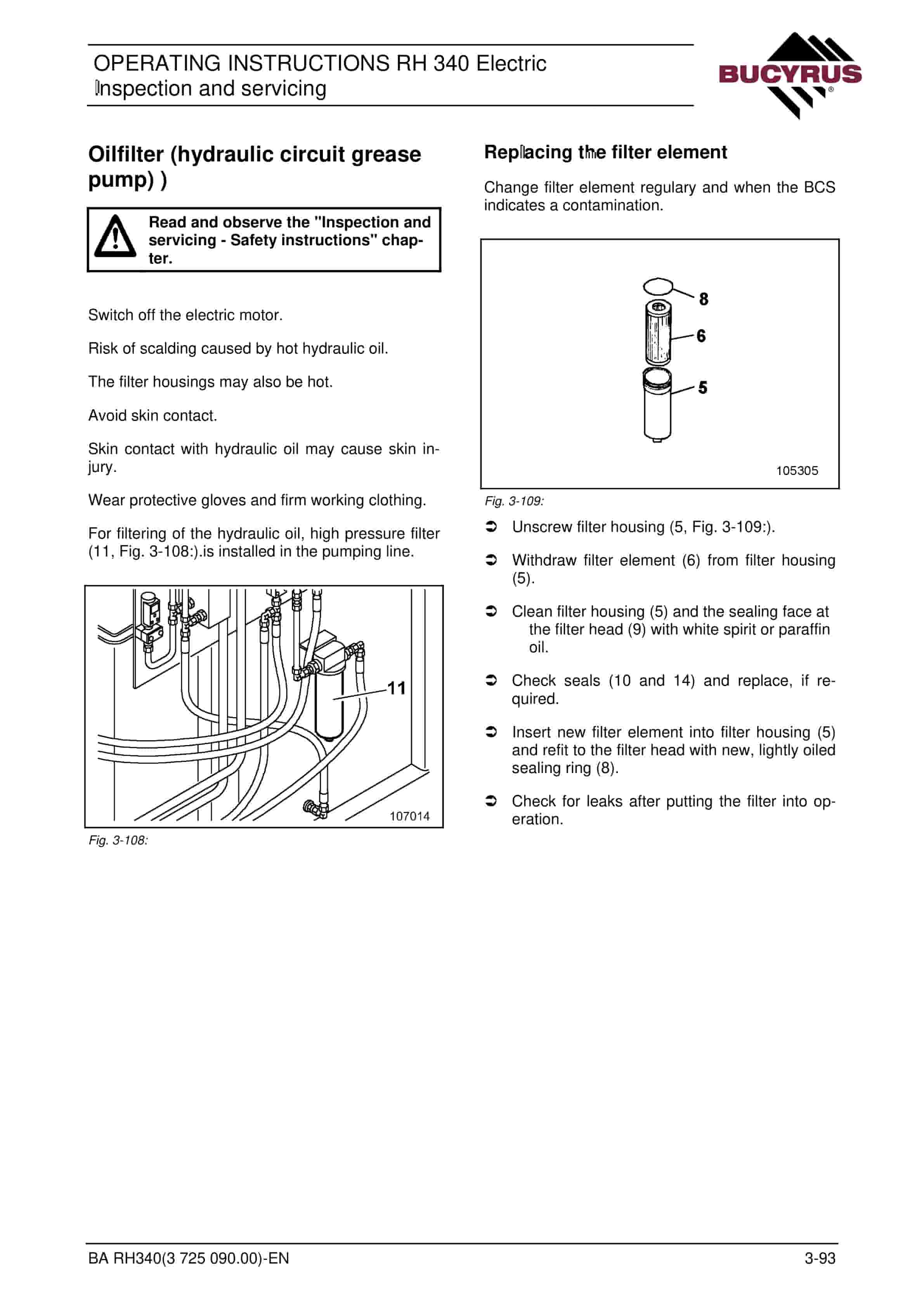 Caterpillar RH340 Hydraulic Excavator Operating Instructions 3725090 5 Caterpillar RH340 Hydraulic Excavator Operating Instructions 3725090 - Image 5