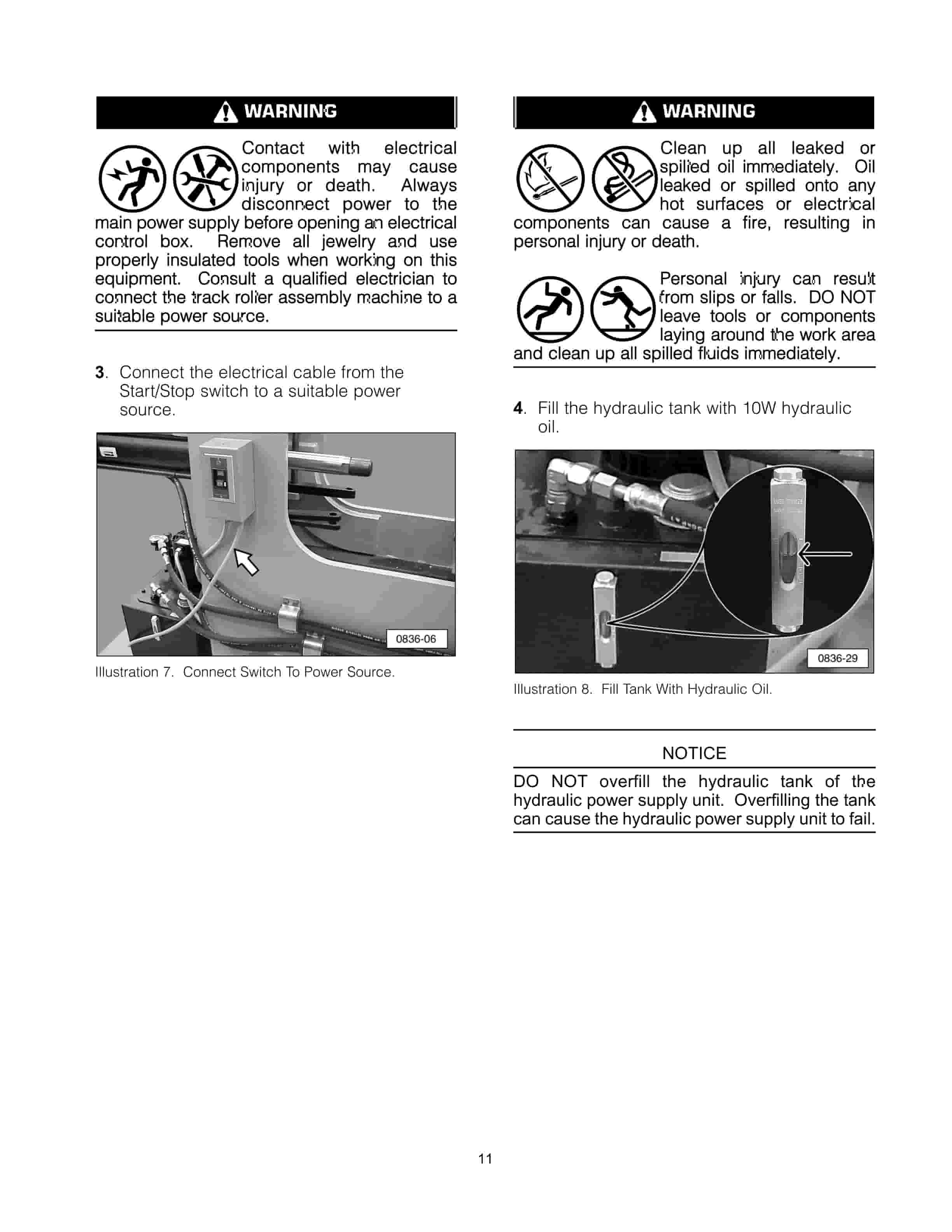 Caterpillar Roller Assembly Machine Tool Operating Manual NEHS0836-2