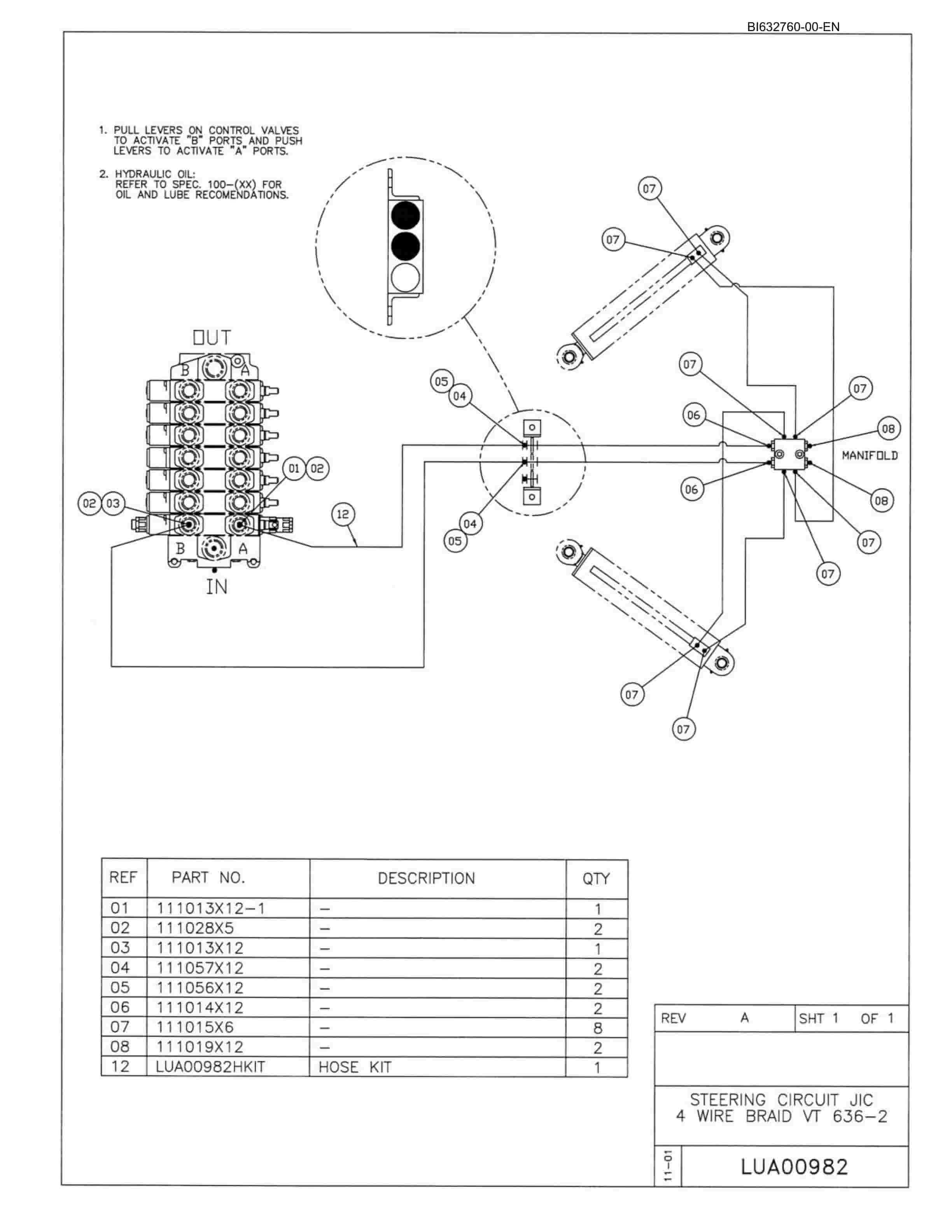 Caterpillar Roof Support Carrier Parts Manual BI632760-4