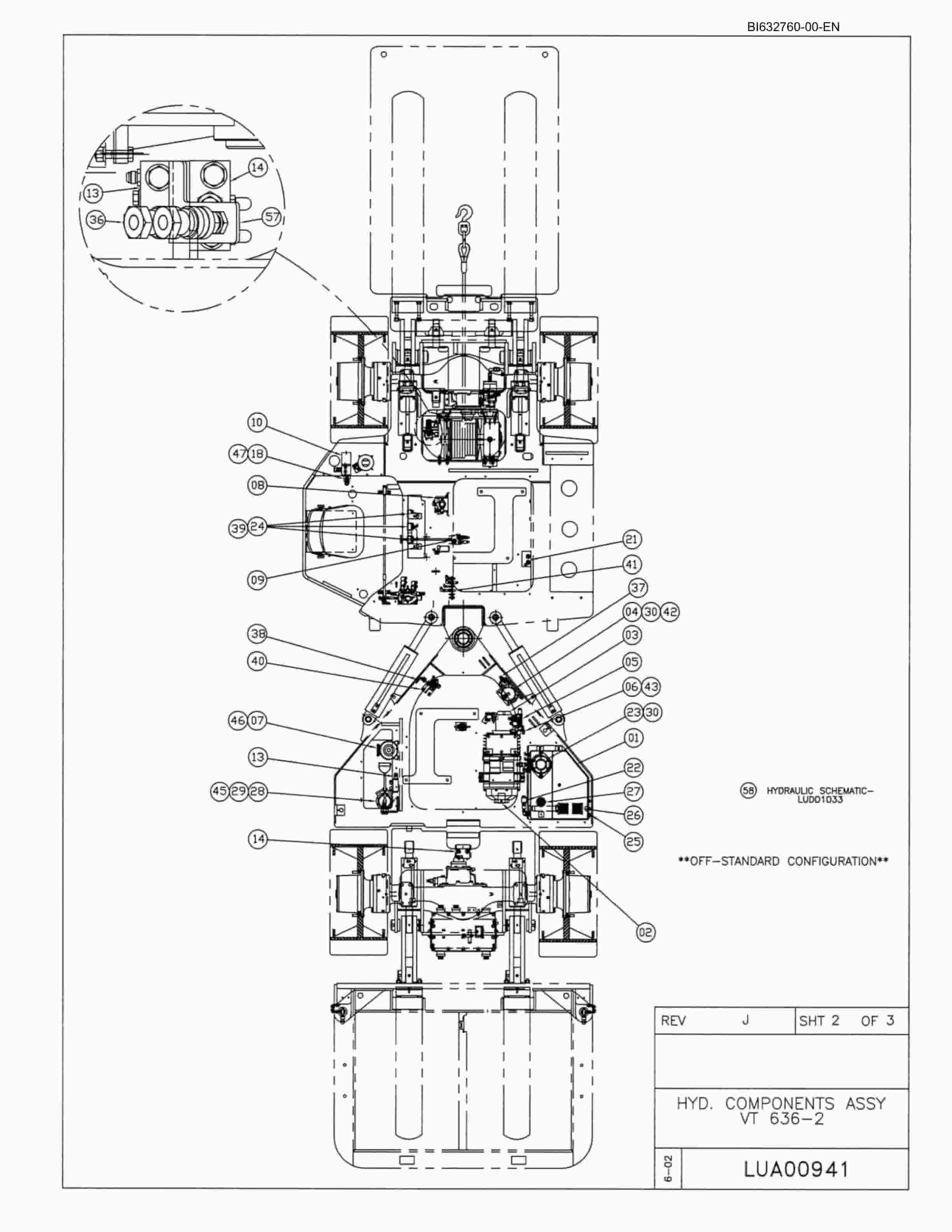 Caterpillar Roof Support Carrier Parts Manual BI632760-5