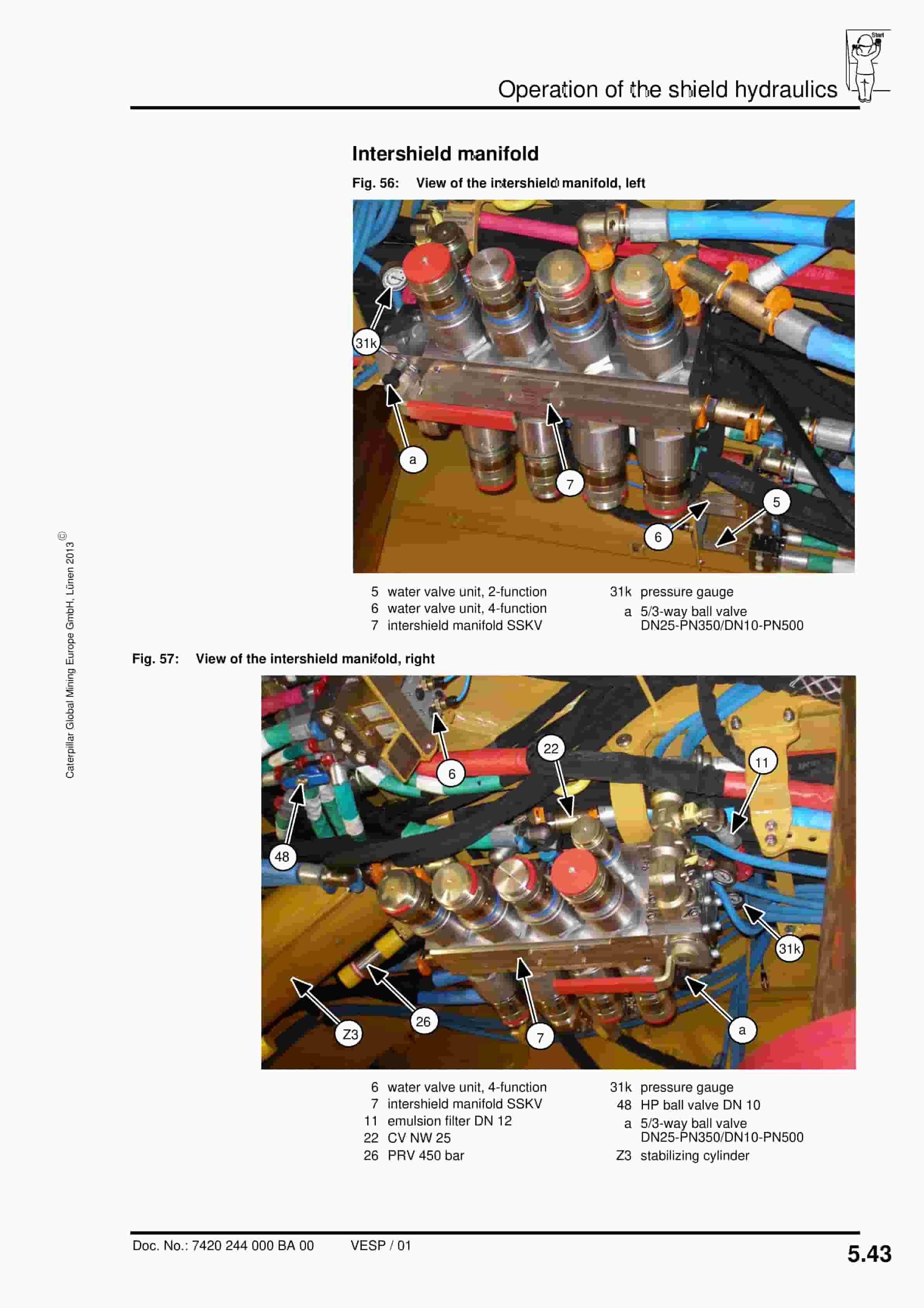 Caterpillar Roof Support Operation And Maintenance Manual BI628312-2
