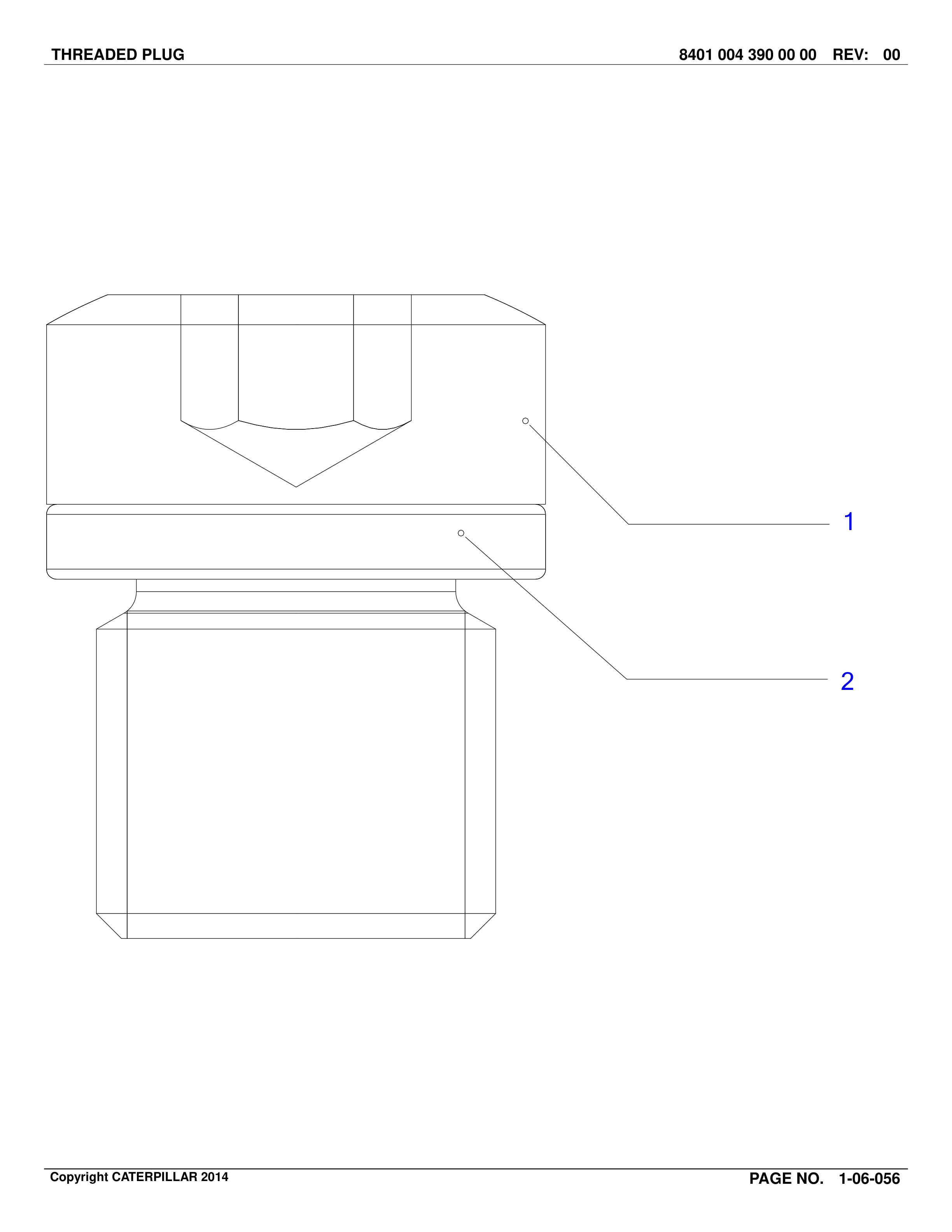 Caterpillar Roof Supports Parts Catalog BI636387-3
