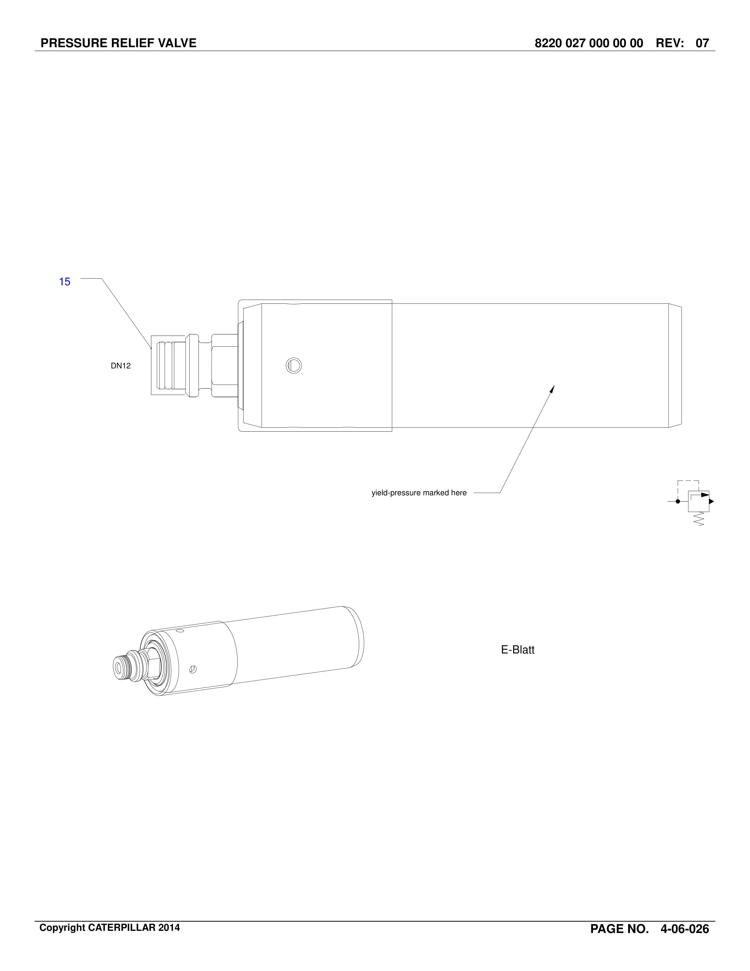 Caterpillar Roof Supports Parts Catalog BI636388-4
