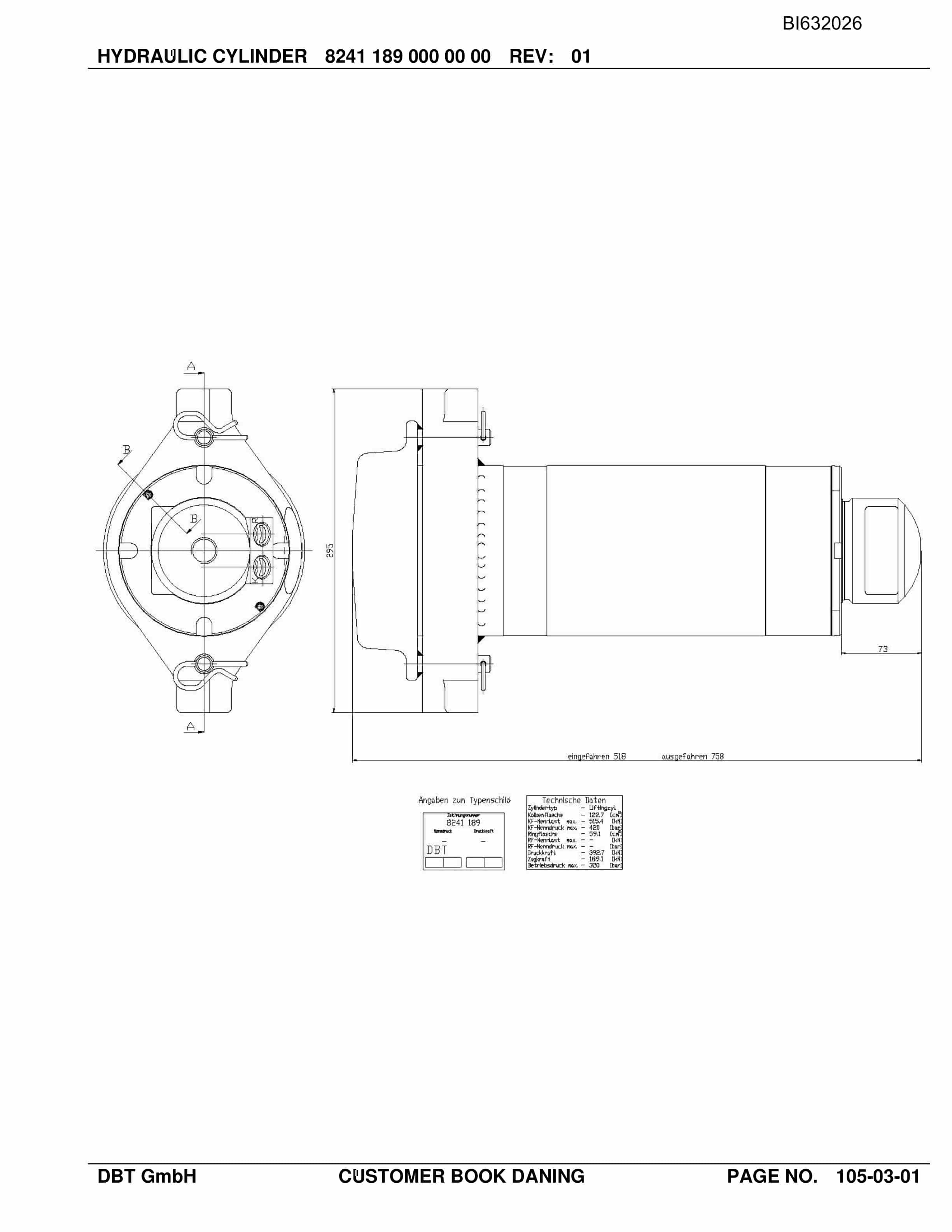 Caterpillar SAADEC Daning Mine Parts Manual BI632026-2