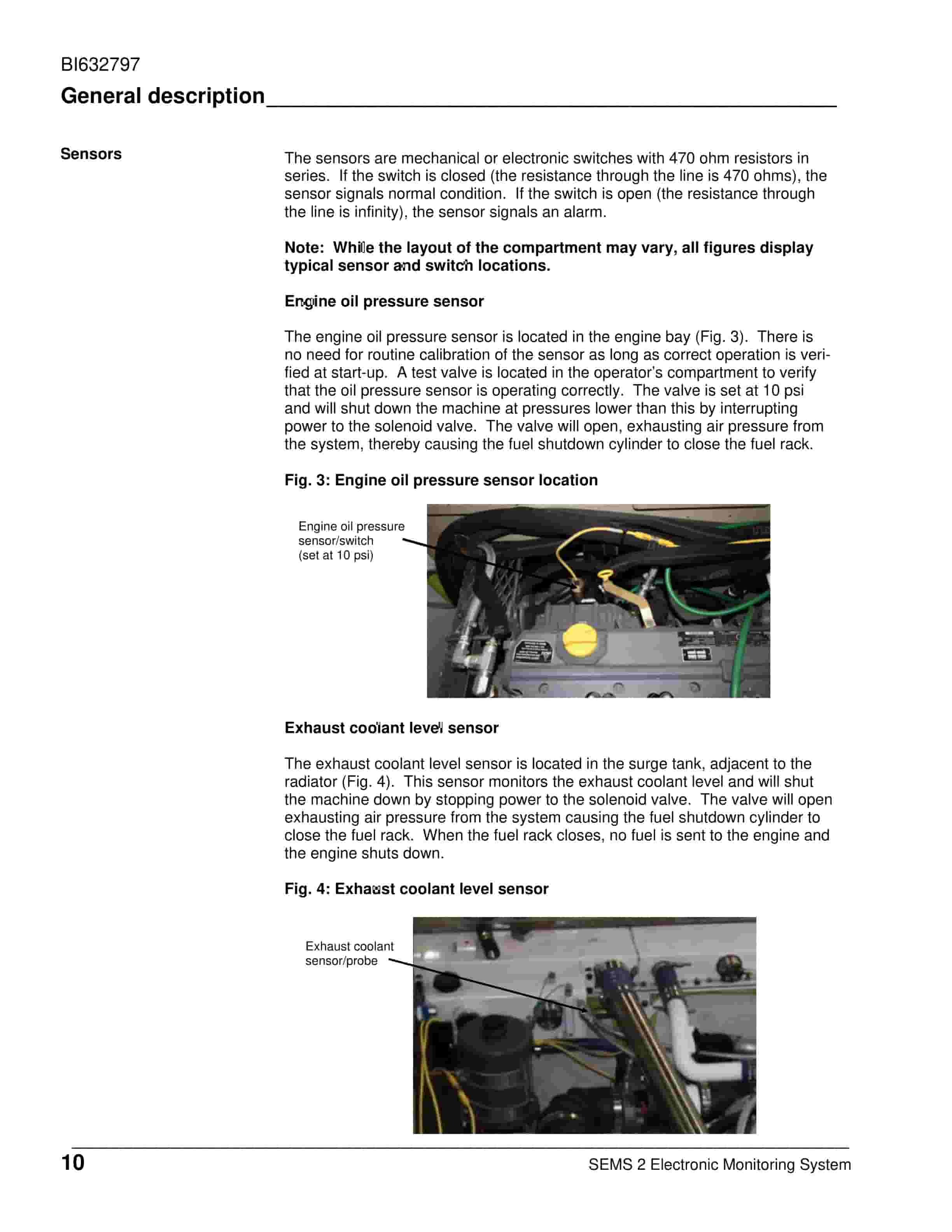 Caterpillar SEMS 2 Electronic Monitoring System Operation Manual BI632797-2
