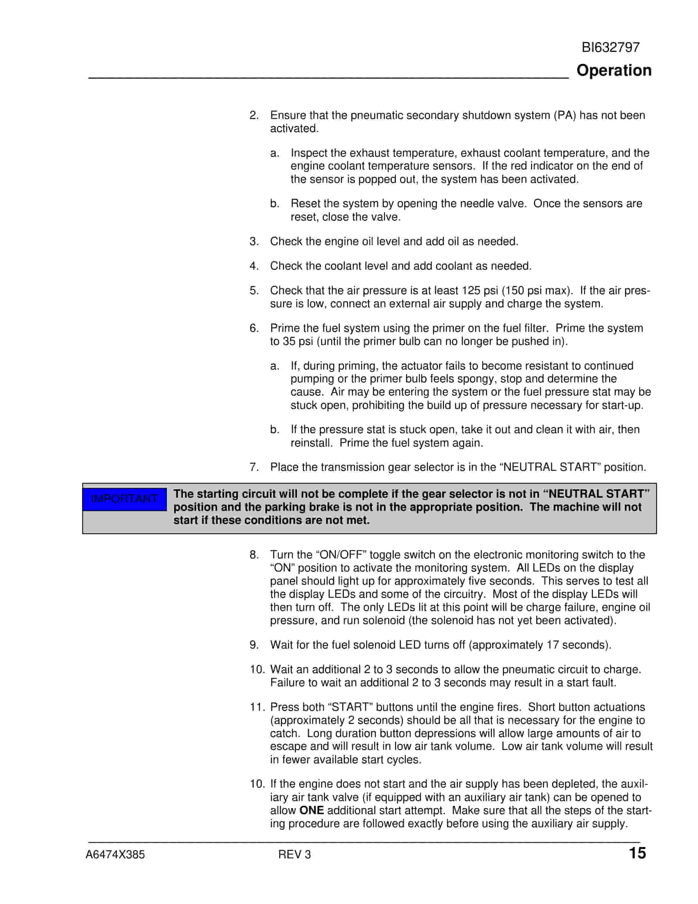 Caterpillar SEMS 2 Electronic Monitoring System Operation Manual BI632797-4