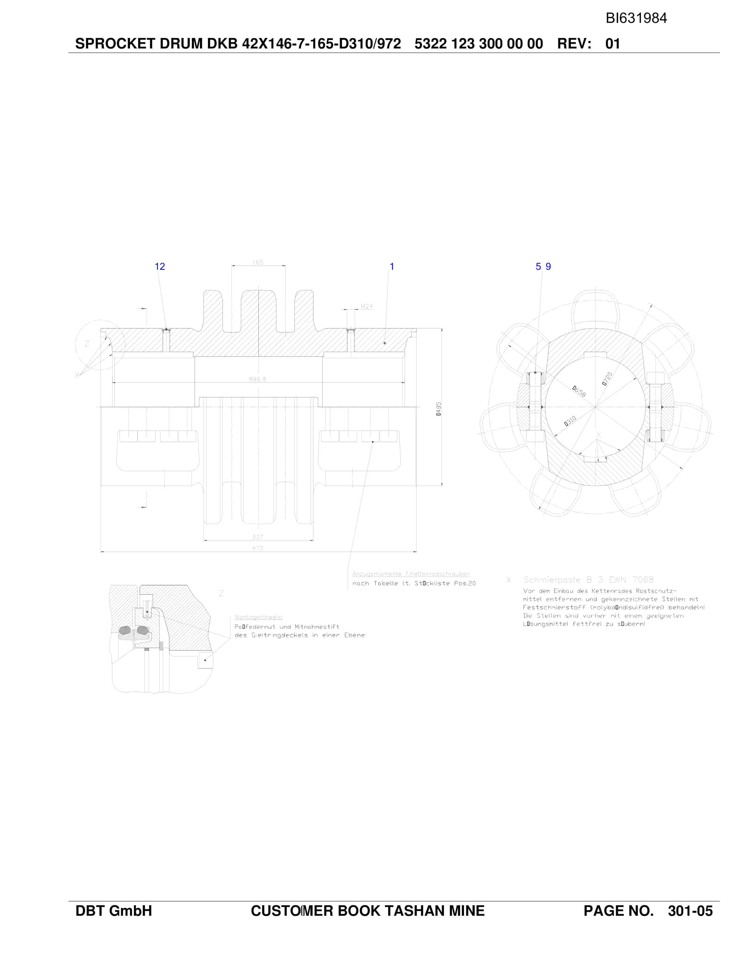 Caterpillar SH-AFC PF 6-1142 Parts Manual BI631984-3