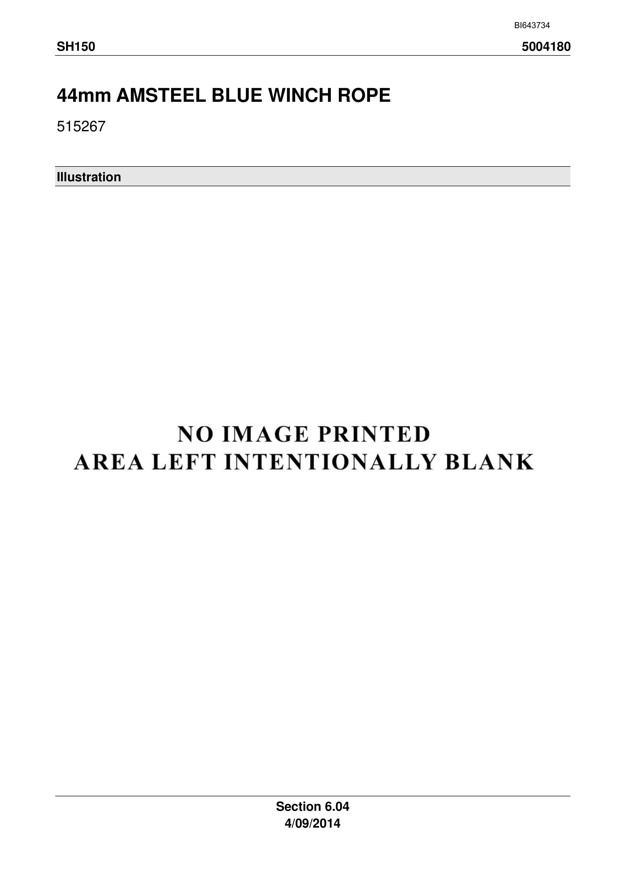 Caterpillar SH150 Shield Trailer Parts Manual BI643734-3