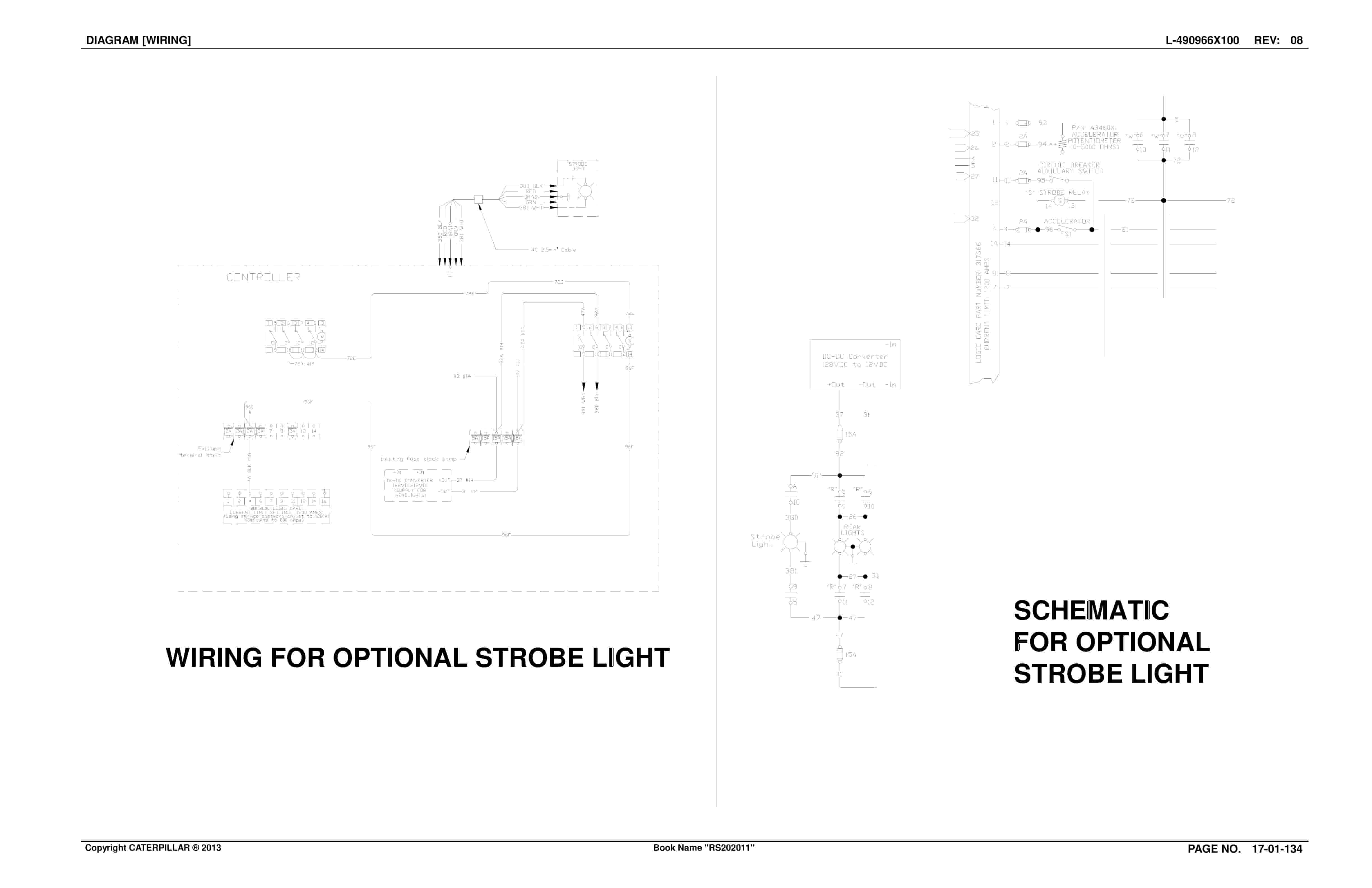 Caterpillar SH620 Roof Support Carrier Parts And Service Manual BI632527-3