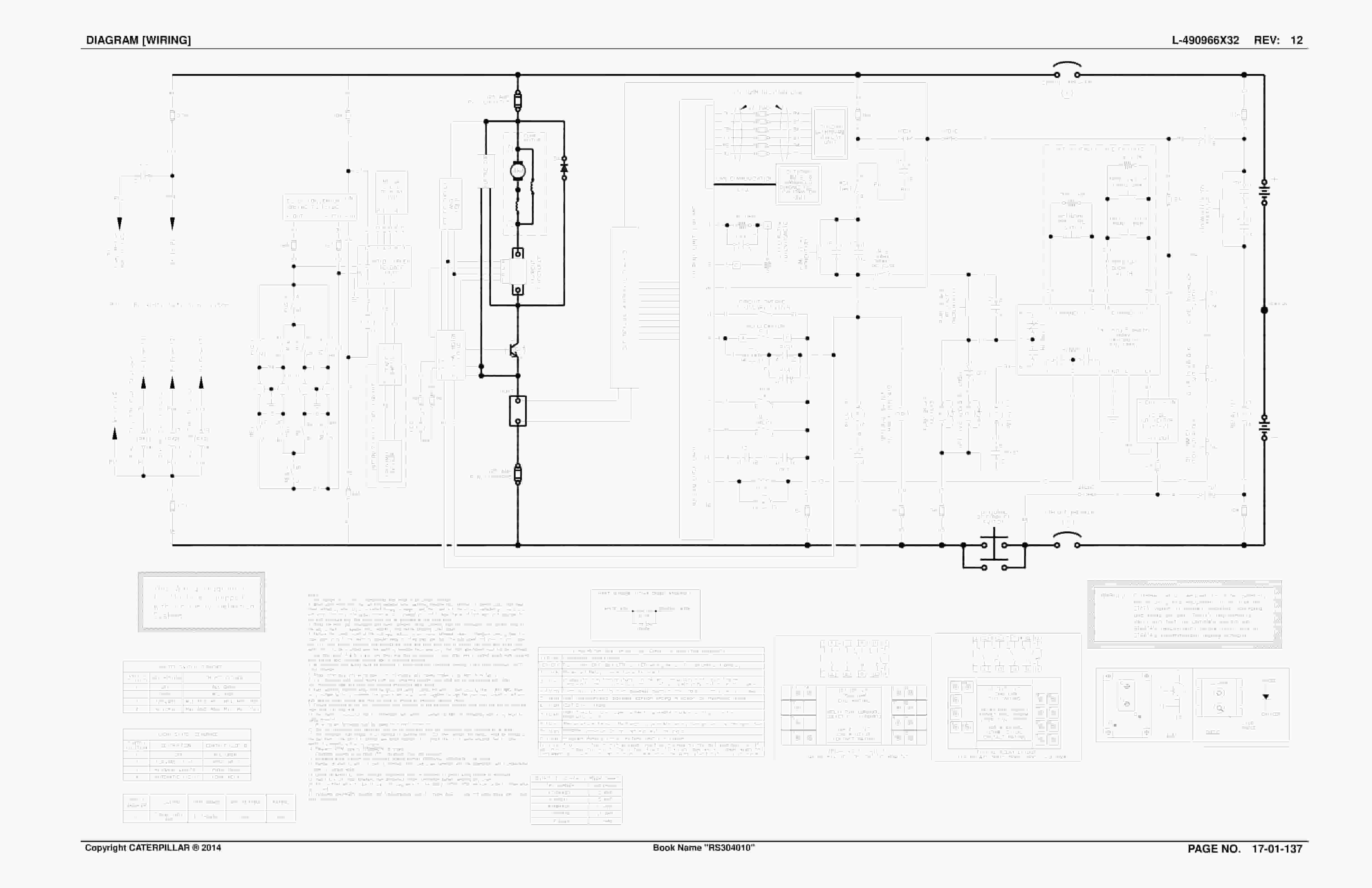 Caterpillar SH630 Roof Support Carrier Parts And Service Manual BI632542-3