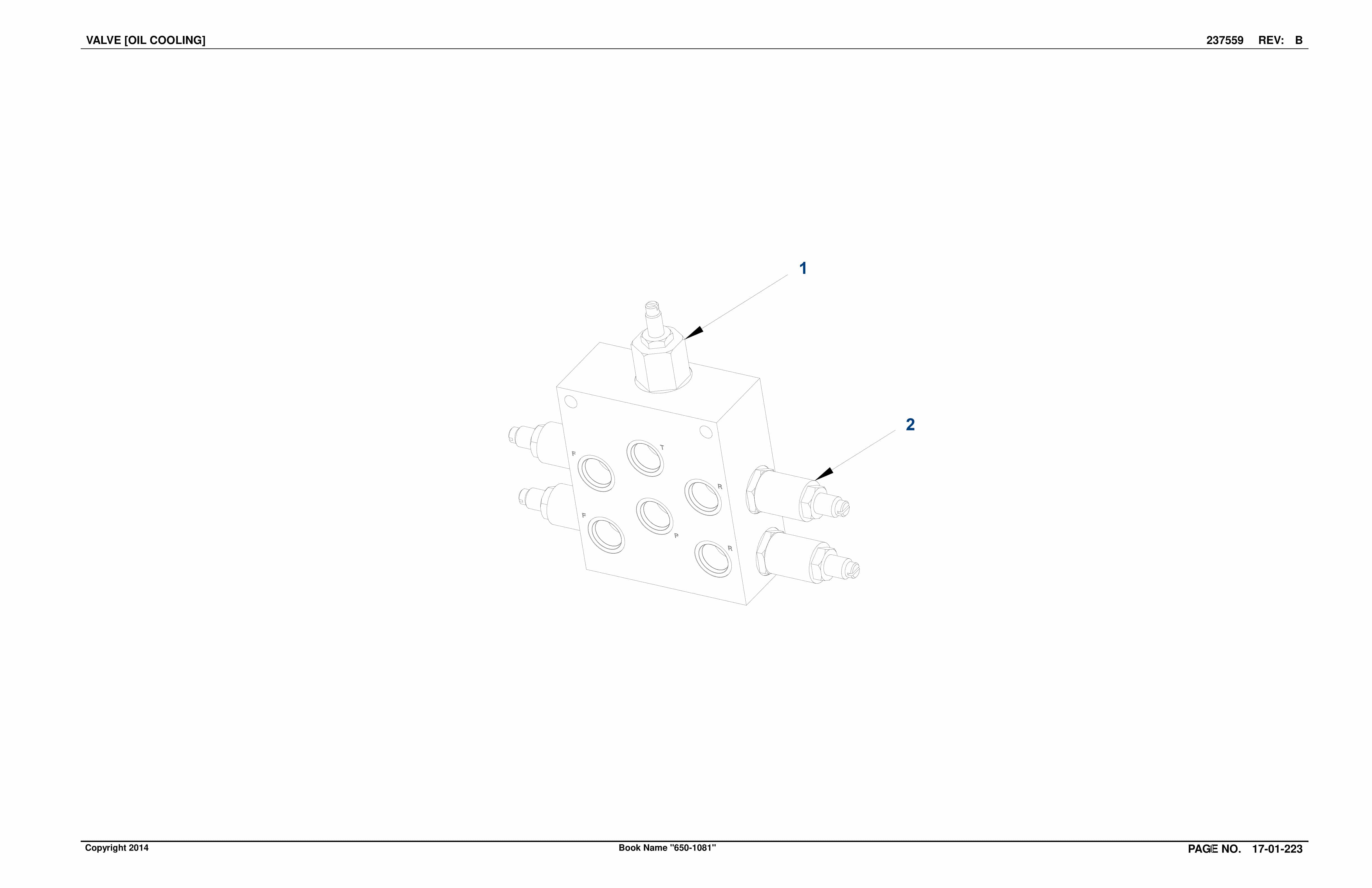 Caterpillar SH650 D Roof Support Carrier Parts And Service Manual BI632638-4