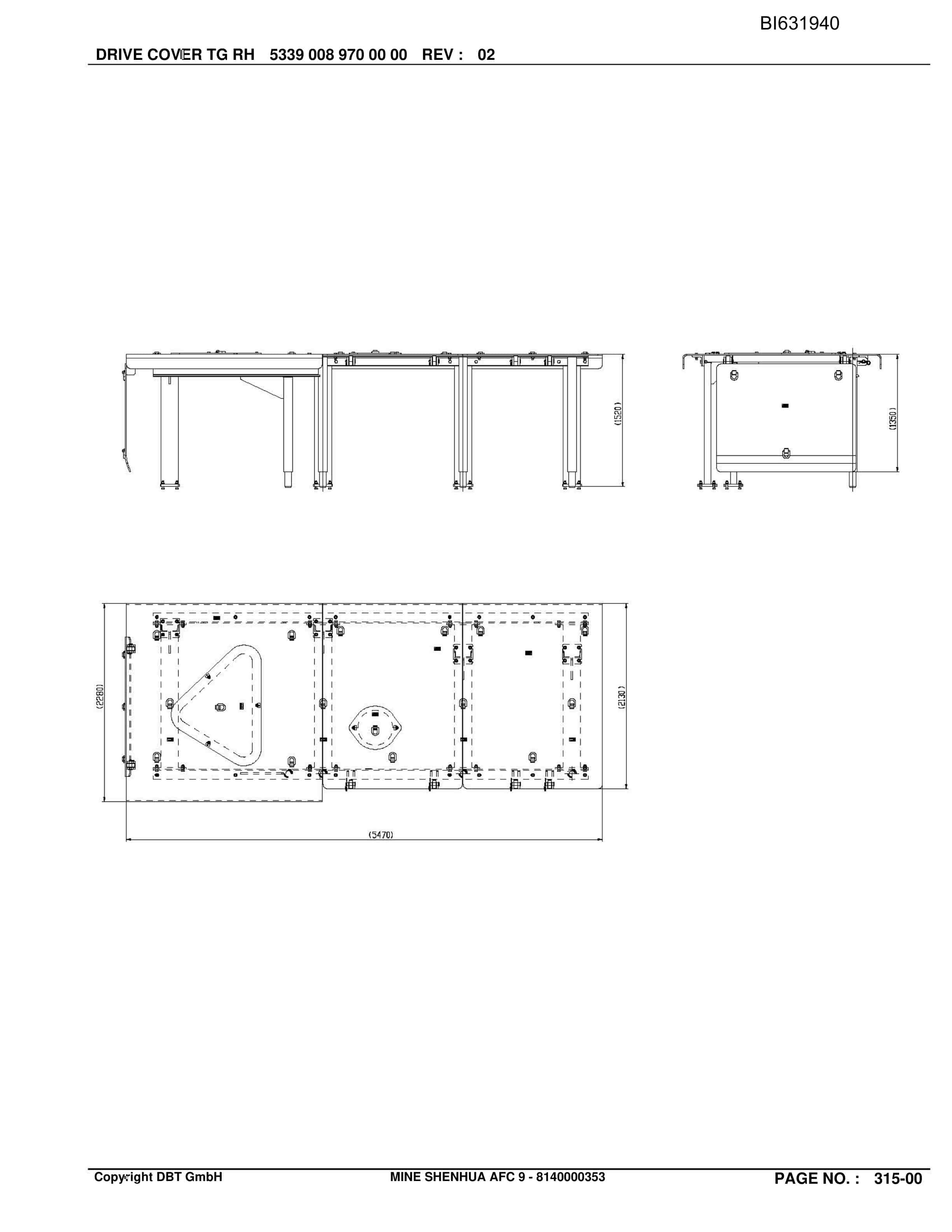 Caterpillar SHENHUA 9, SH-AFC PF6-1342 Parts Manual BI631940-2