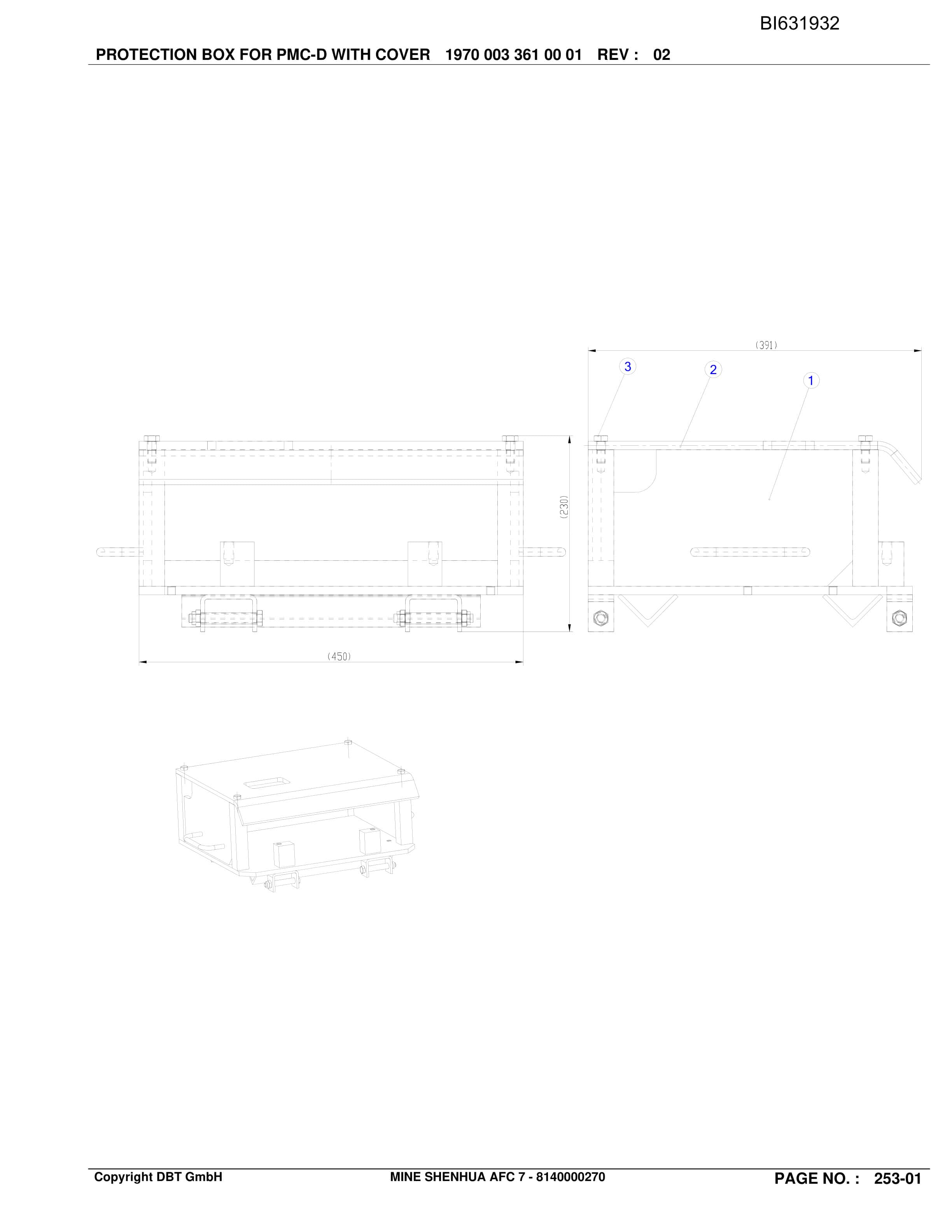 Caterpillar SHENHUA AFC 7, SH-AFC PF6-1342 Parts Manual BI631932-2