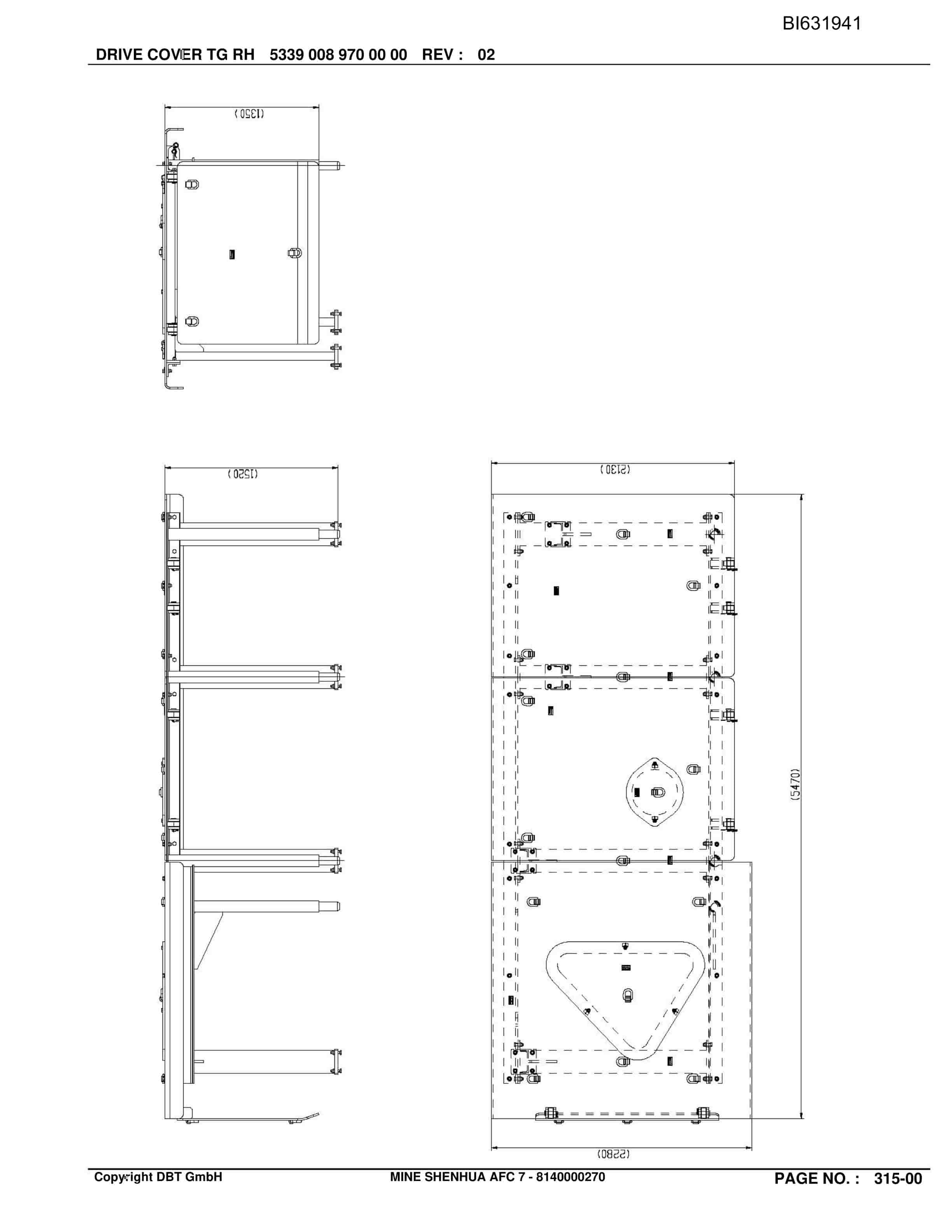 Caterpillar SHENHUA AFC 7, SH-AFC PF6-1342 Parts Manual BI631941-2