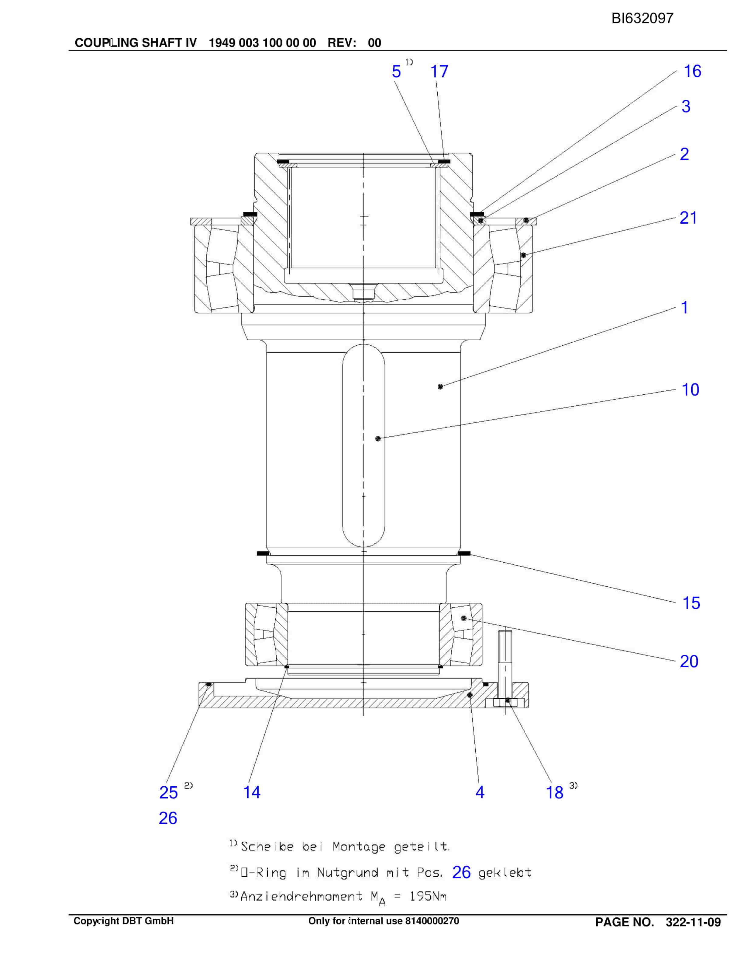 Caterpillar SHENHUA AFC 7, SH-AFC PF6-1342 Parts Manual BI632097-4