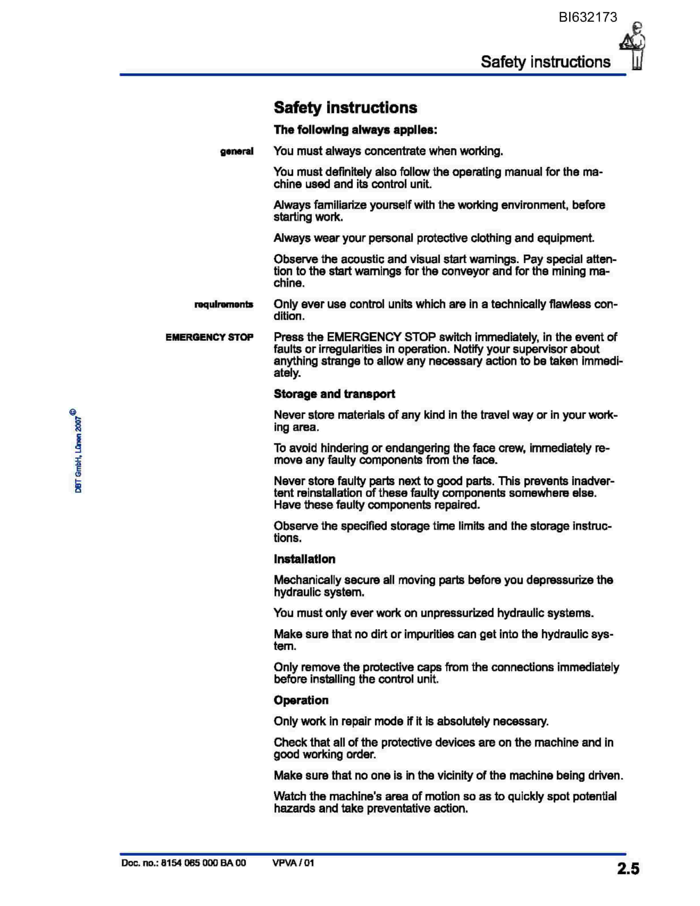 Caterpillar SHENHUA AFC-BSL 10 Technical Manual BI632173-2
