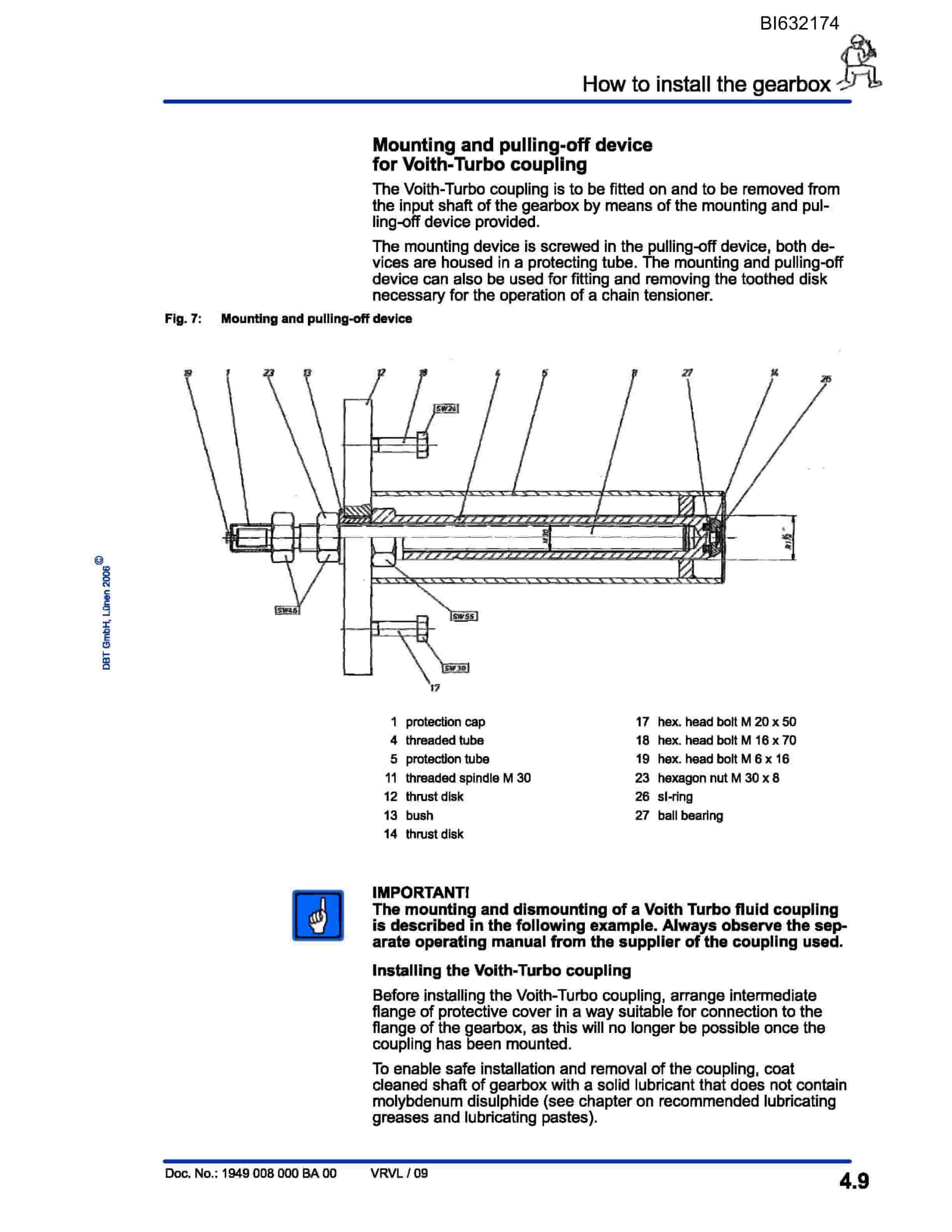 Caterpillar SHENHUA AFC-BSL 9 Technical Manual BI632174-5