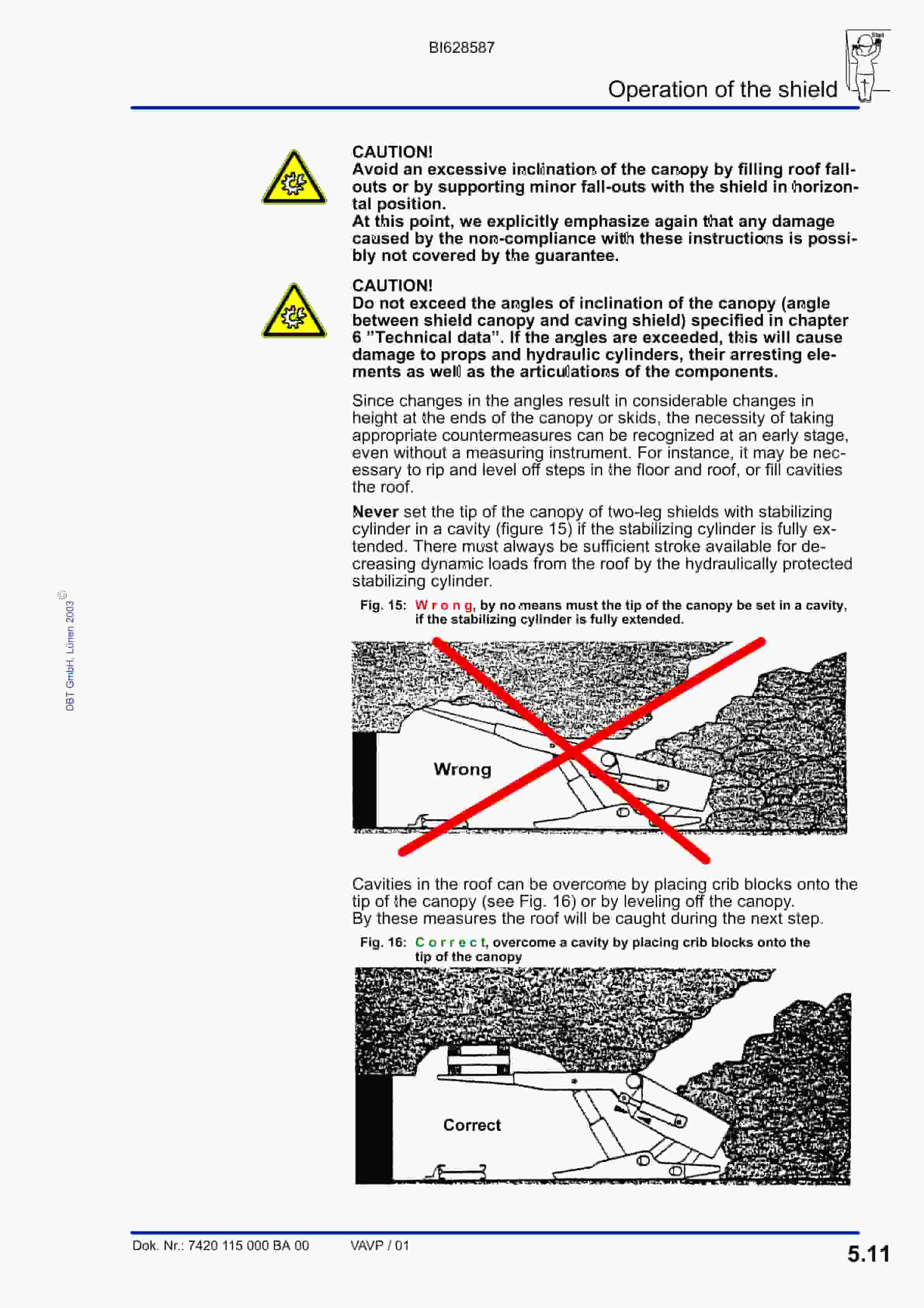 Caterpillar Shield Operation And Maintenance Manual BI628587-2