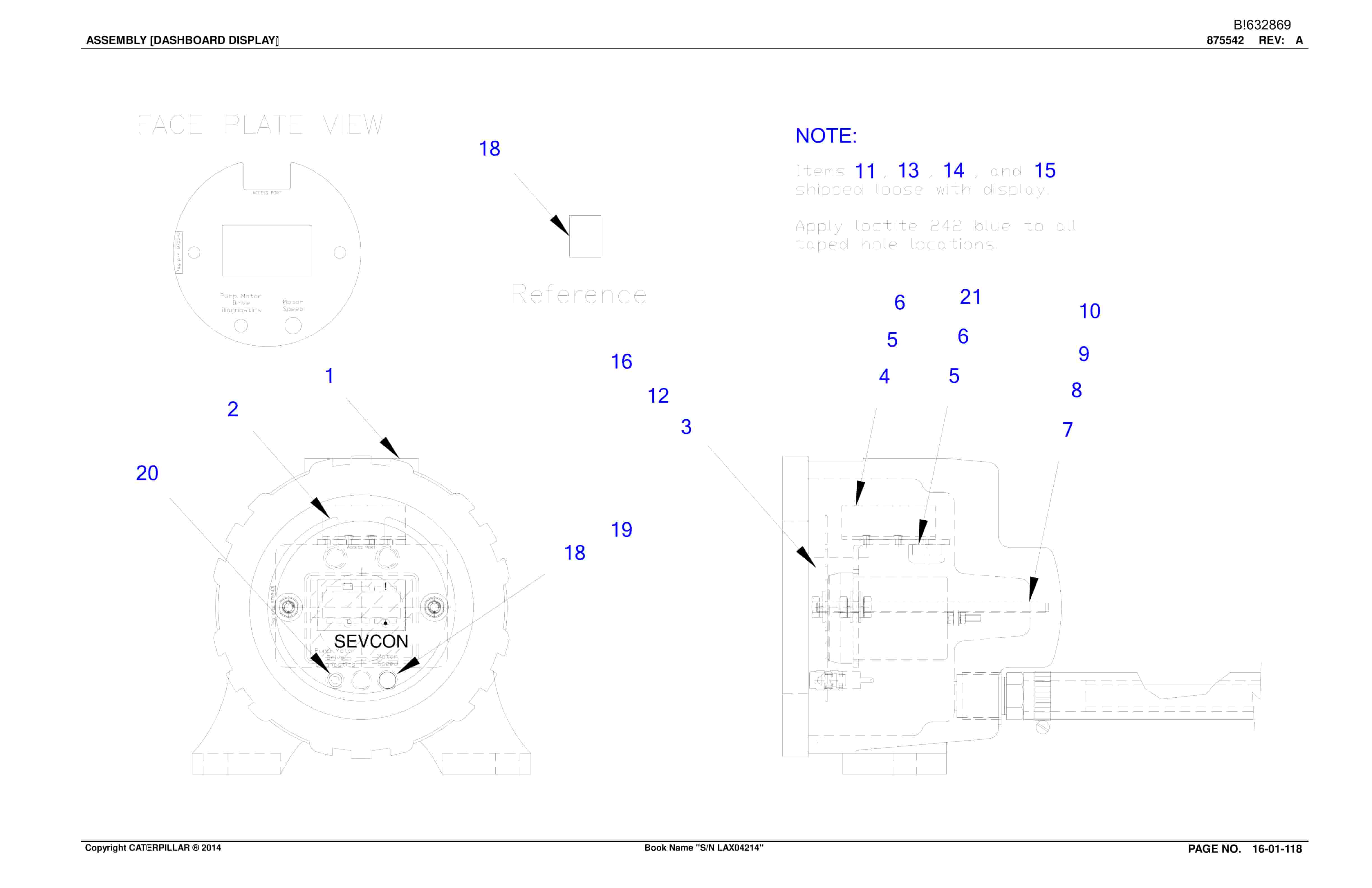 Caterpillar SU488 Scoop Parts And Service Manual BI632869 2 Caterpillar SU488 Scoop Parts And Service Manual BI632869 - Image 2