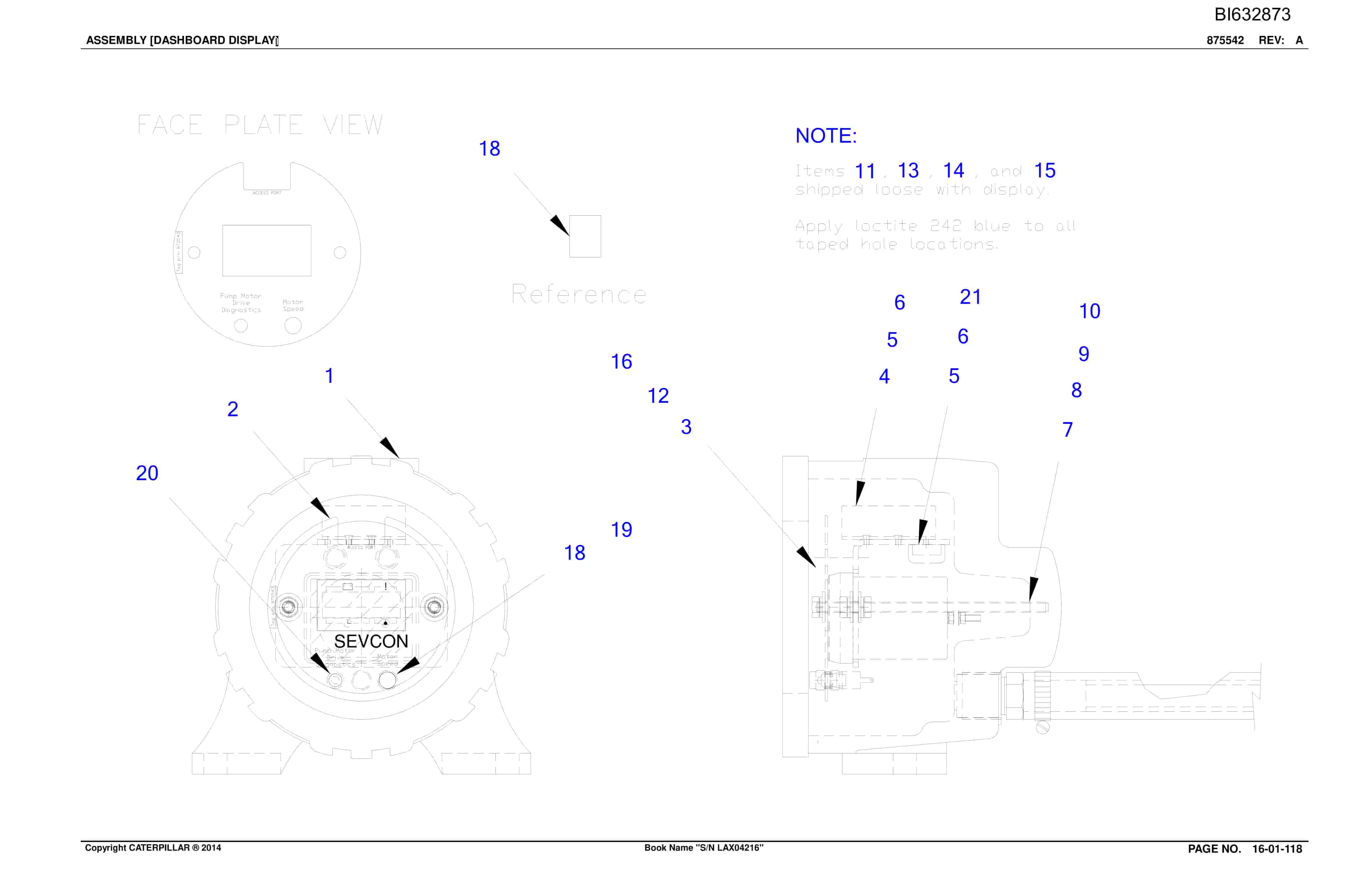 Caterpillar SU488 Scoop Parts And Service Manual BI632873 2 Caterpillar SU488 Scoop Parts And Service Manual BI632873 - Image 2