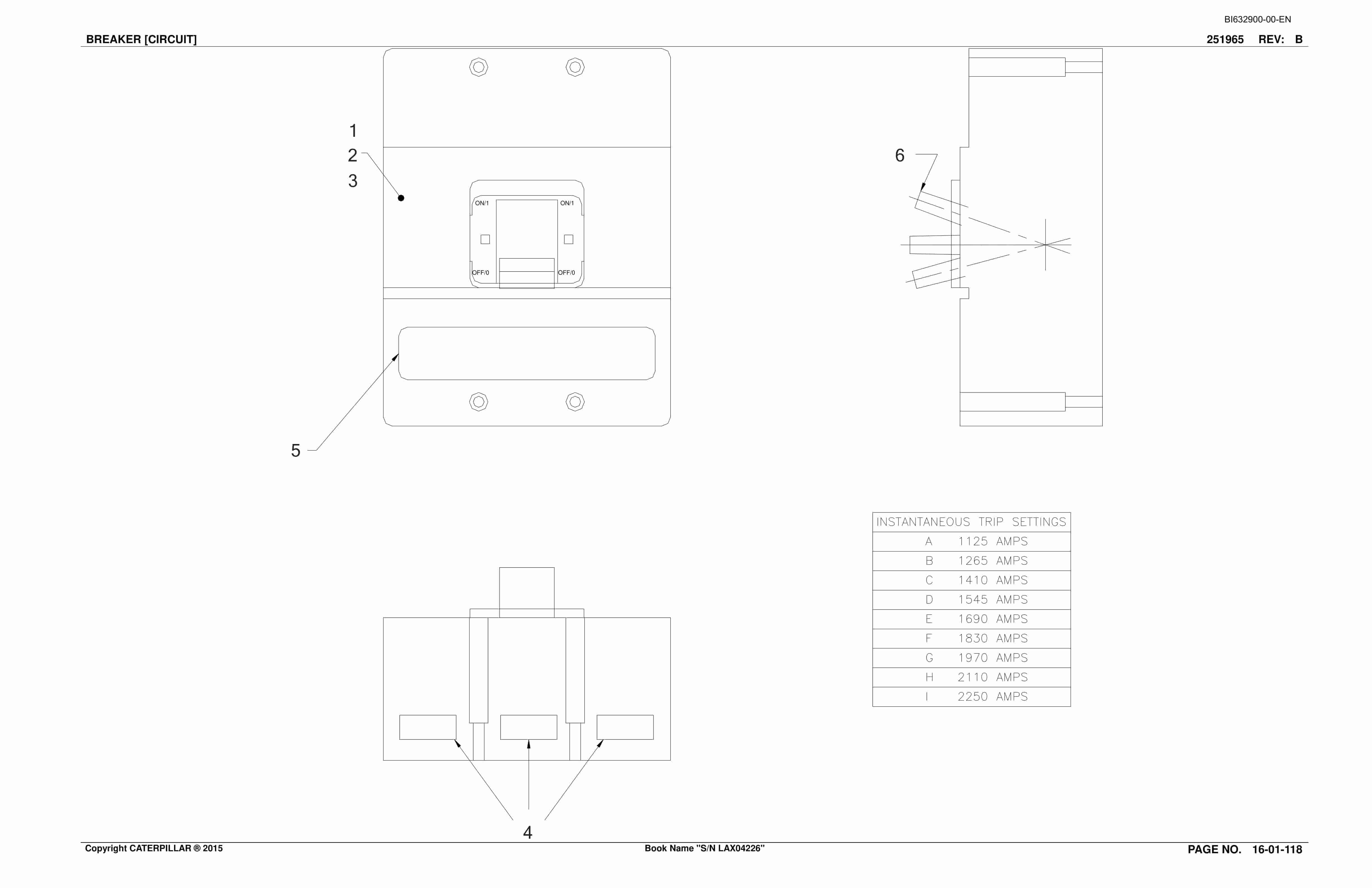 Caterpillar SU488 Scoop Parts And Service Manual BI632900 2 Caterpillar SU488 Scoop Parts And Service Manual BI632900 - Image 2