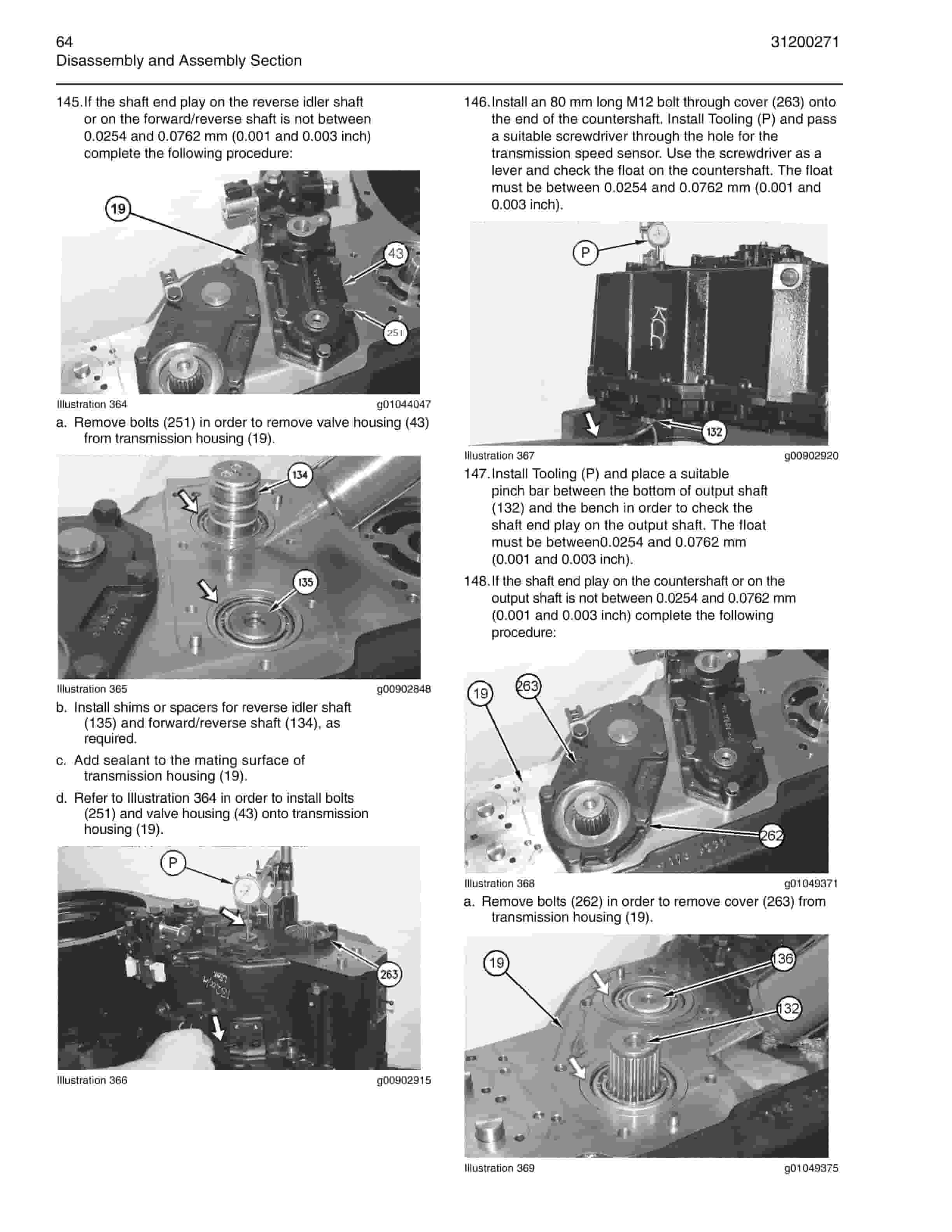 Caterpillar TH220B, TH330B TelehAndler Service Manual 31200262 4 Caterpillar TH220B, TH330B TelehAndler Service Manual 31200262 - Image 4