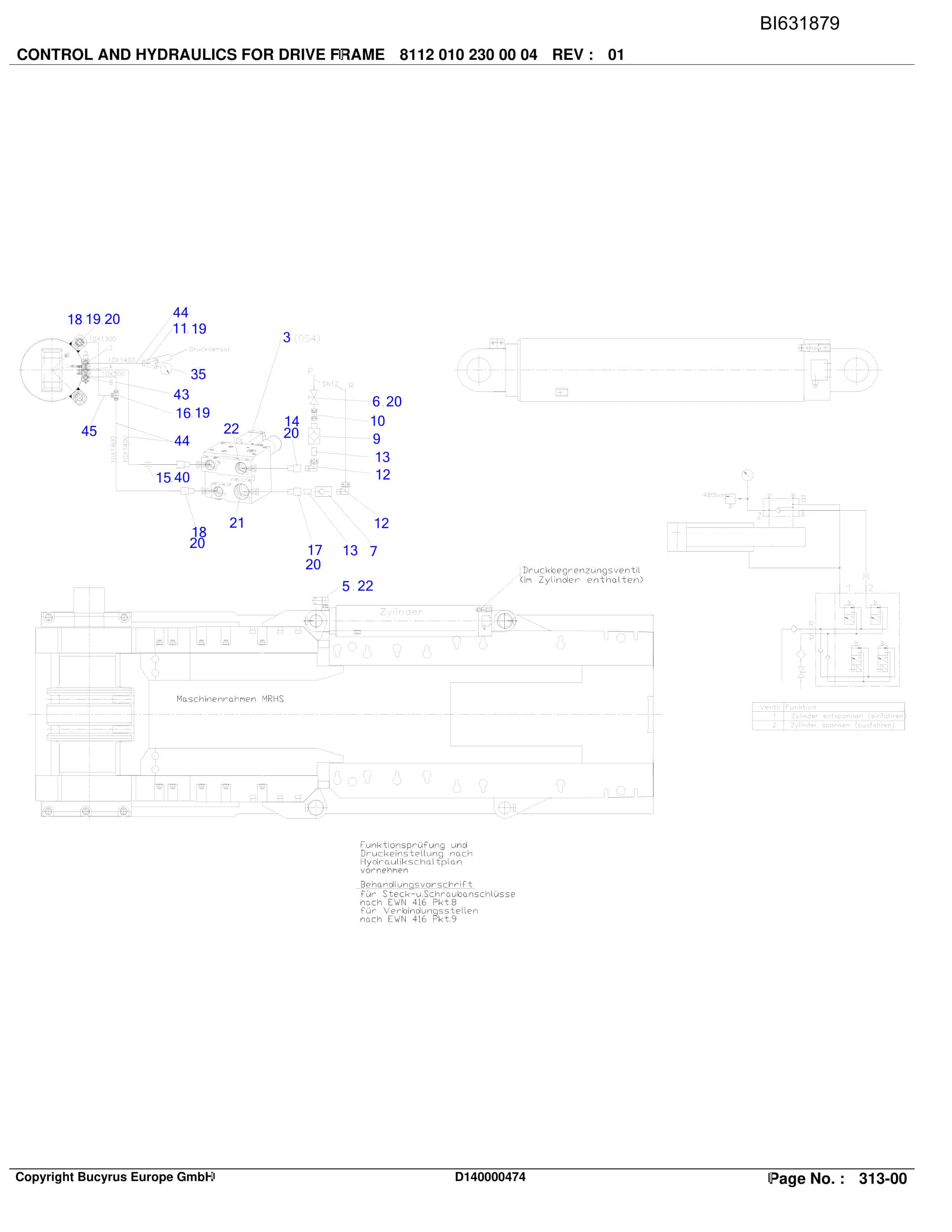 Caterpillar YUSHUWAN II, SH-AFC PF 6-1142 Parts Manual BI631879-3